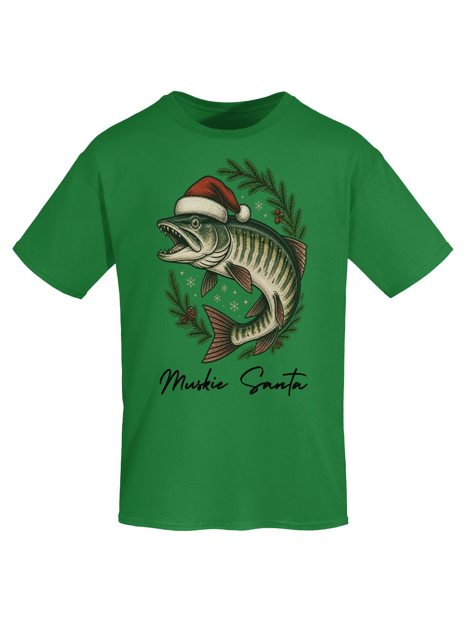 Muskie Santa T-Shirt product image (14)