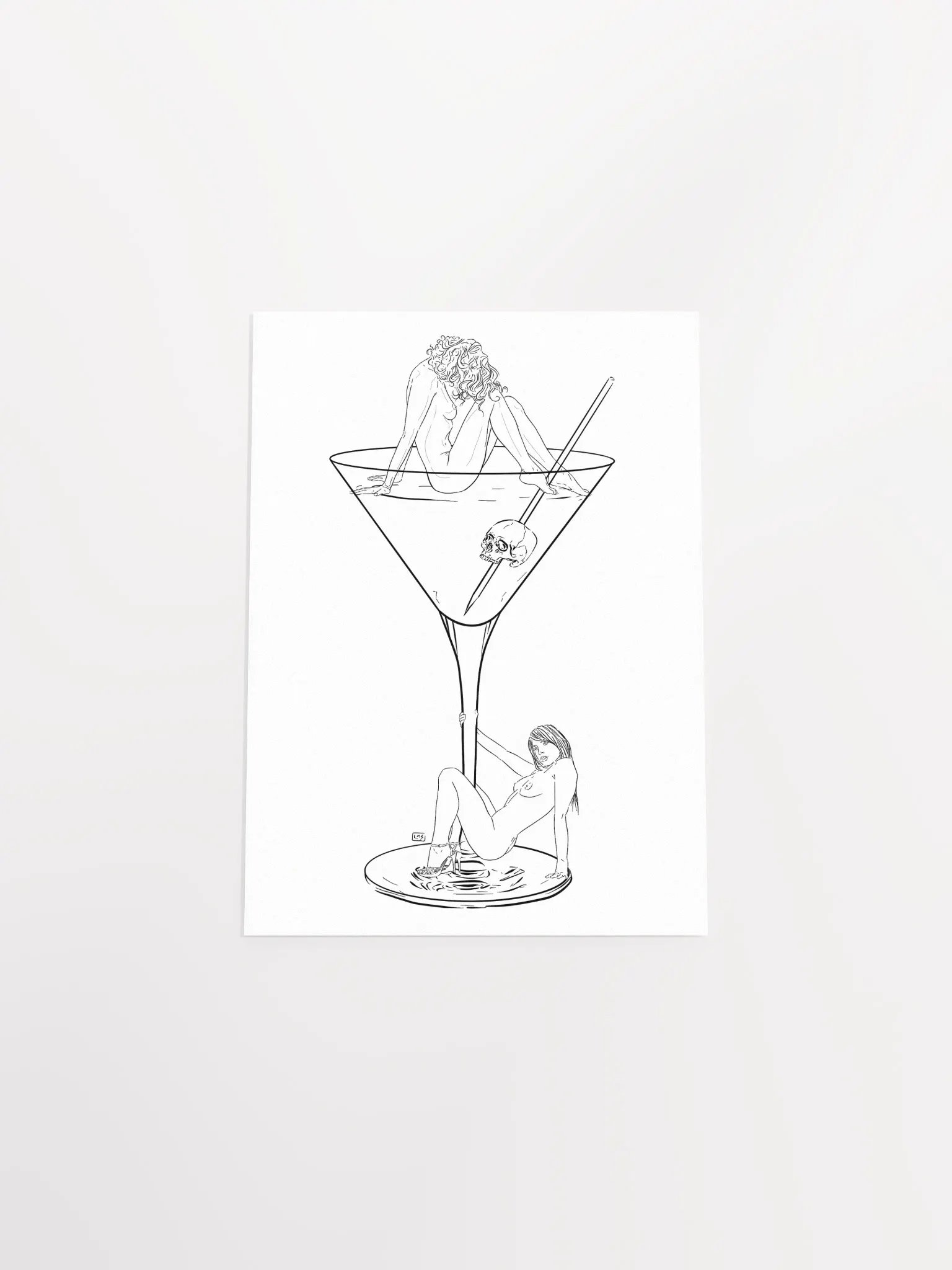 First Sip Feeling - Poster Print product image (11)
