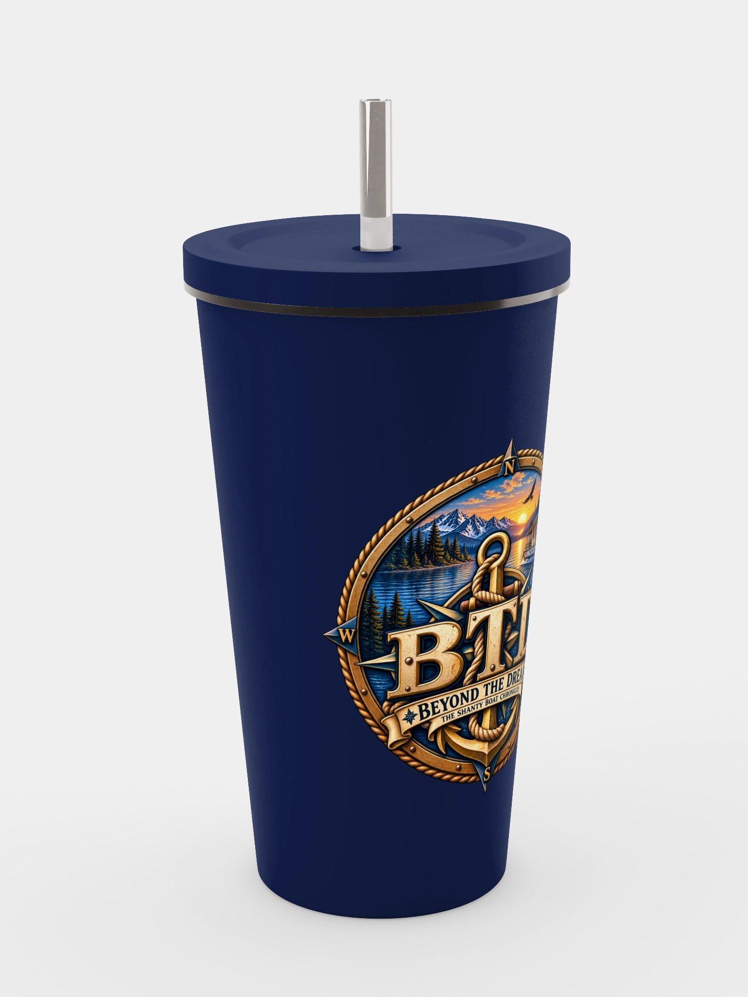 Beyond the Dream BTD Insulated Tumbler – Navy product image (4)