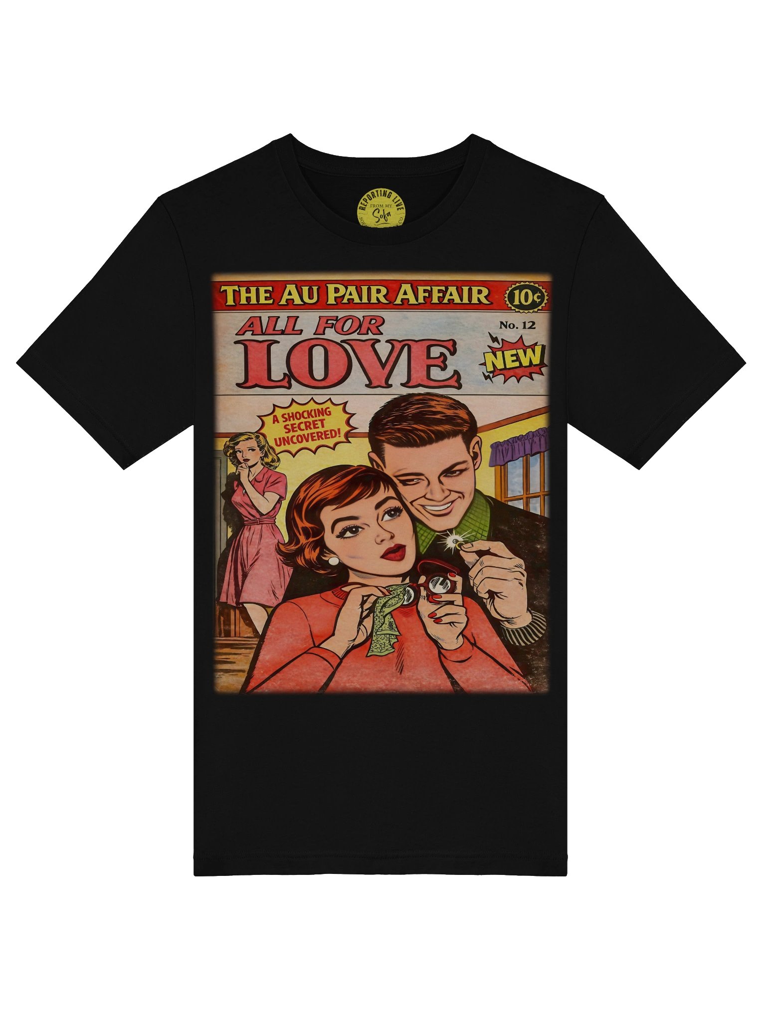 The Au Pair Affair Vintage Comic T-Shirt product image (6)