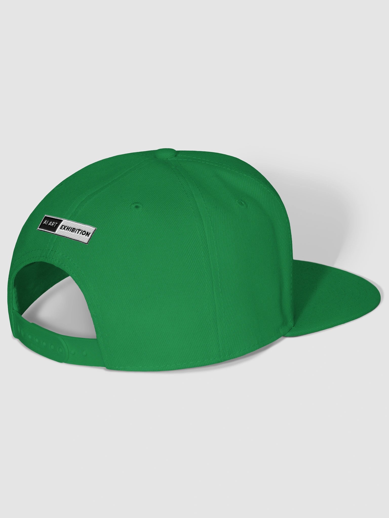 Green "LONE WOLF VIBES" Snapback Cap product image (2)