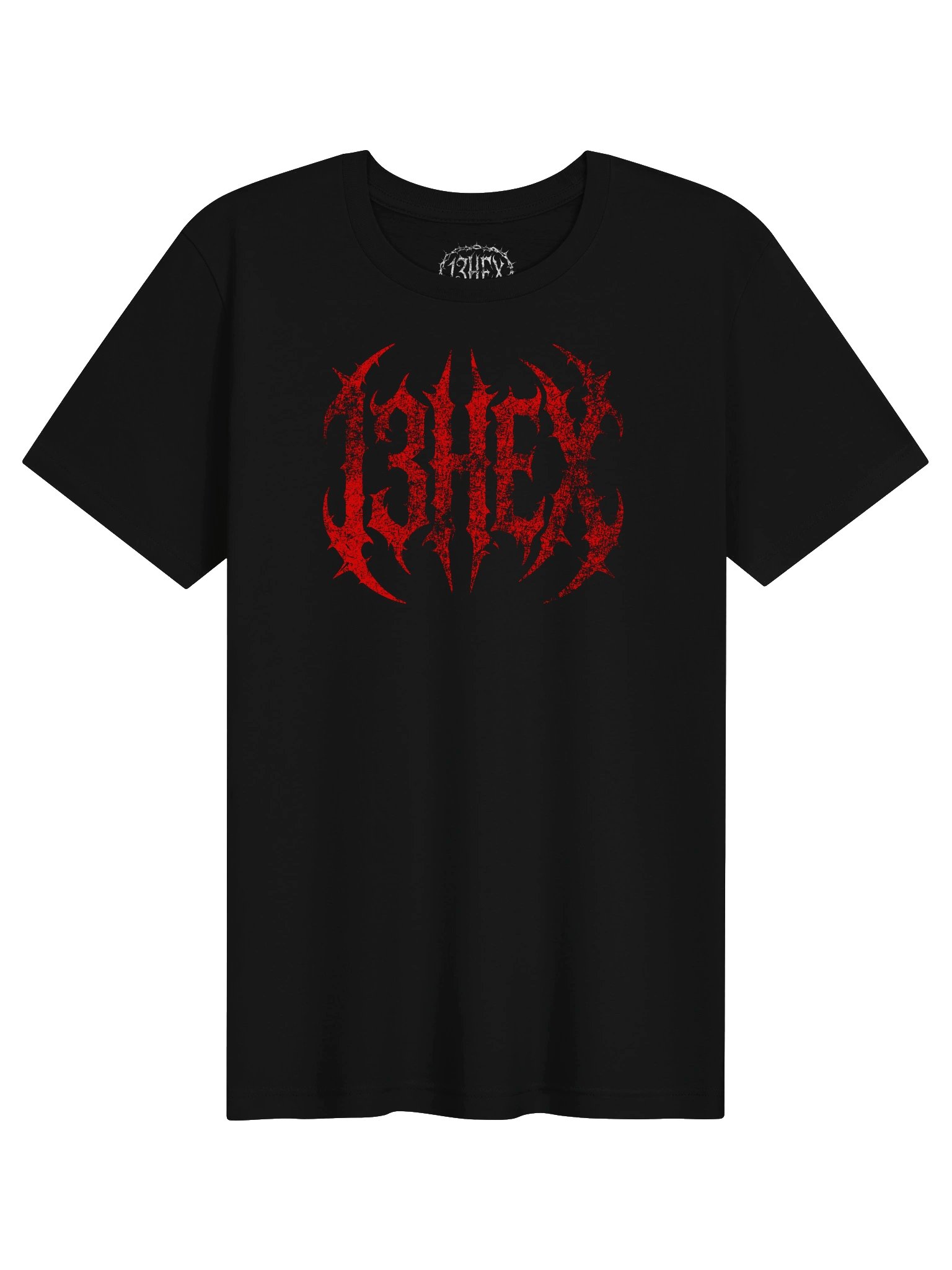 13HEX Red Signature Tee — Wear The Code product image (1)
