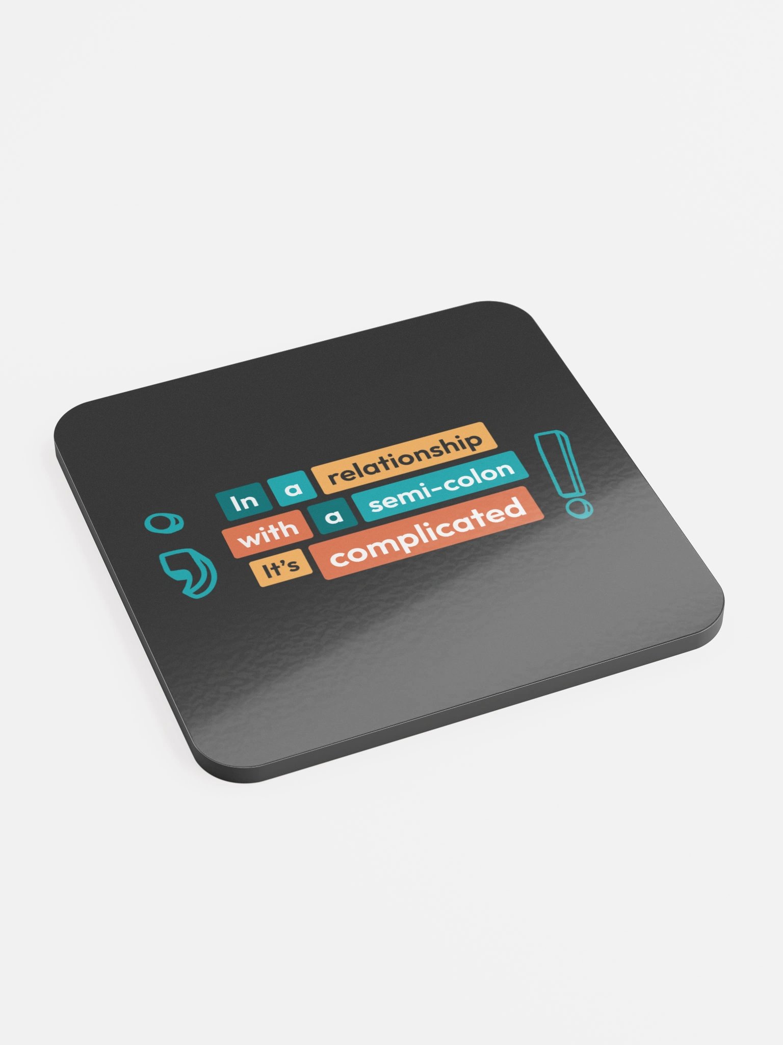In a relationship - Dark Coaster product image (2)