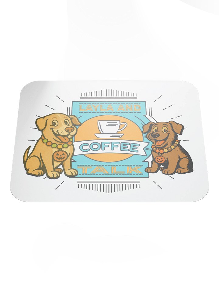Scary Savannah Layla and Coffee Talk Mousepad product image (1)