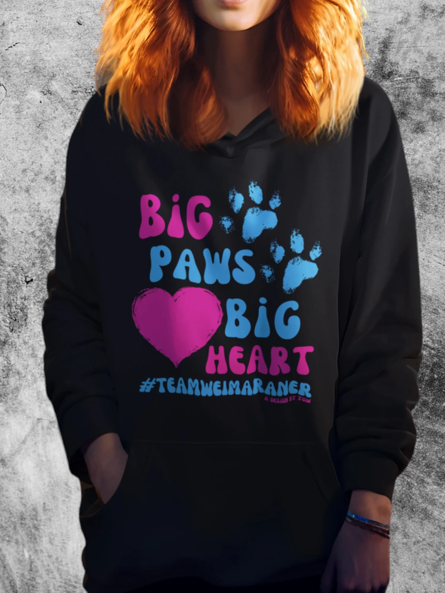 Big Paws, Big Heart - Lane Seven Premium Pullover Hoodie product image (1)