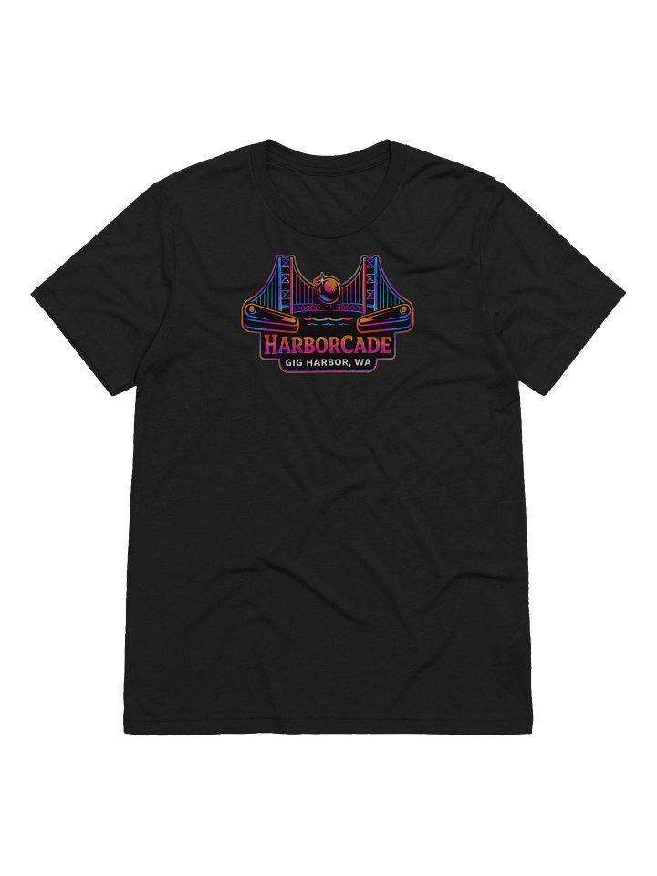 HarborCade Neon Logo Triblend Tee product image (1)