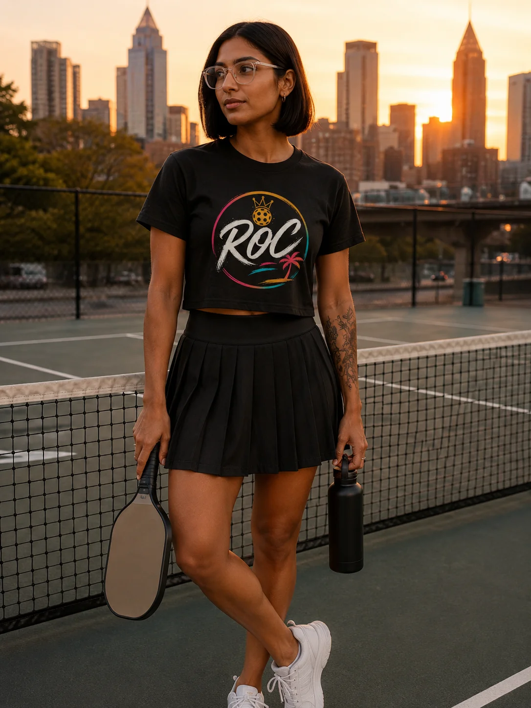 The ROC Partial Availability Crop - Black product image (4)