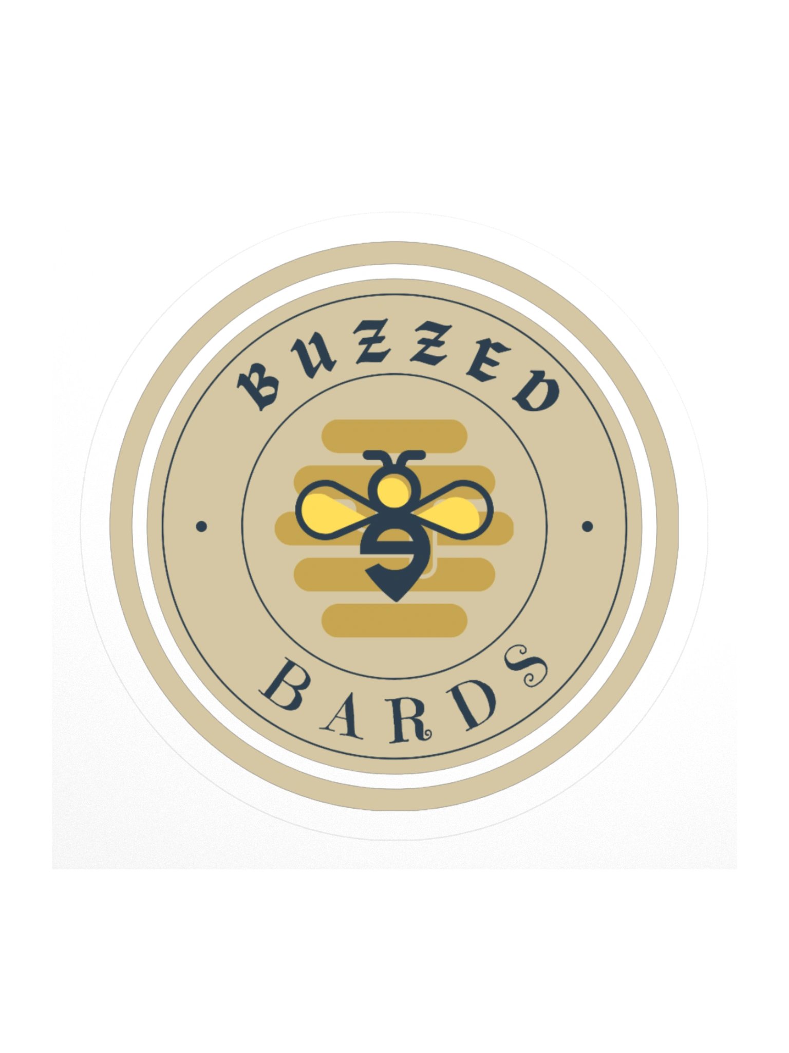 Circle Bee Logo - Sticker product image (1)
