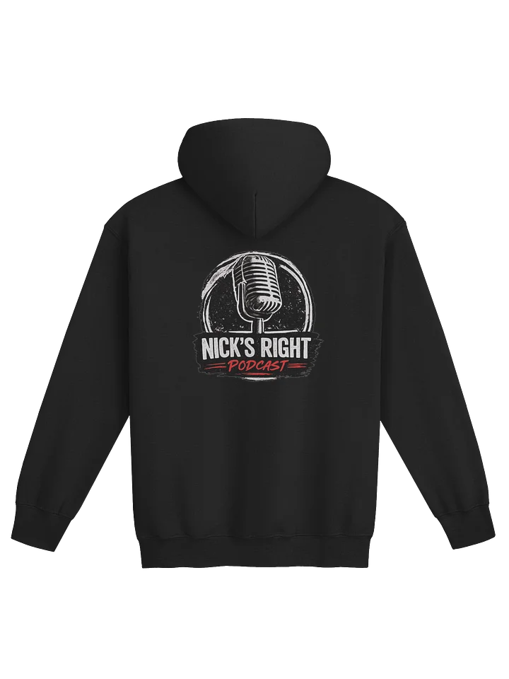 Nick’s Right Podcast Zip-Up Hoodie product image (9)