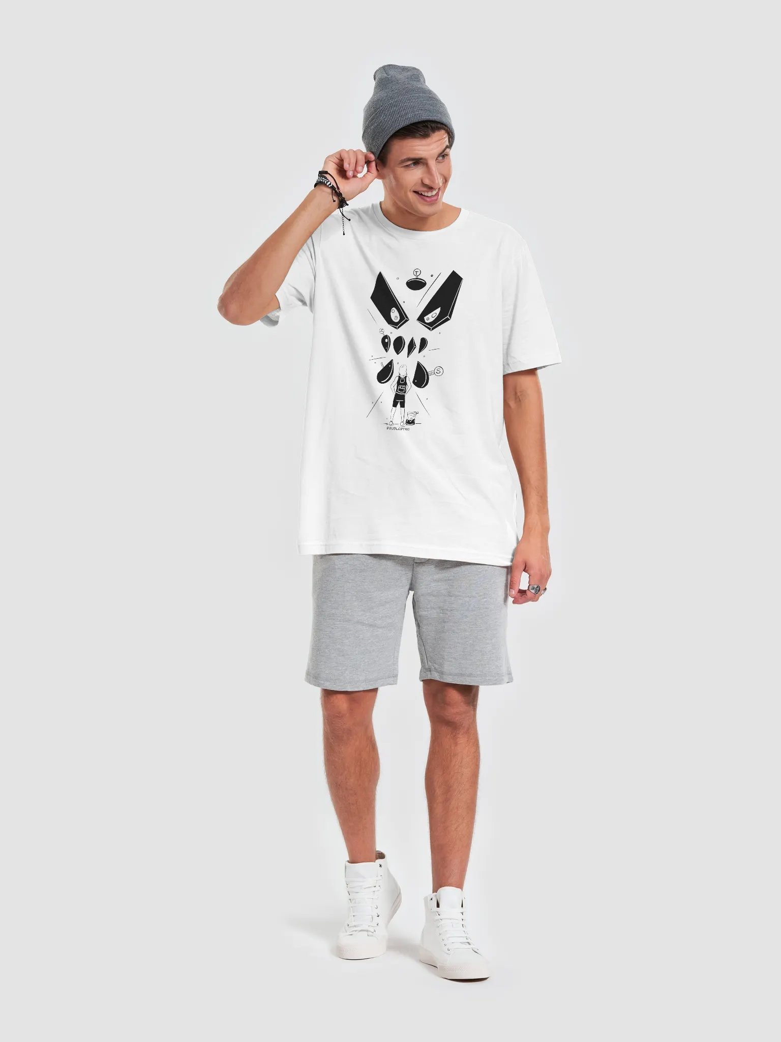 Comp boulder rock climbing T-shirt product image (4)