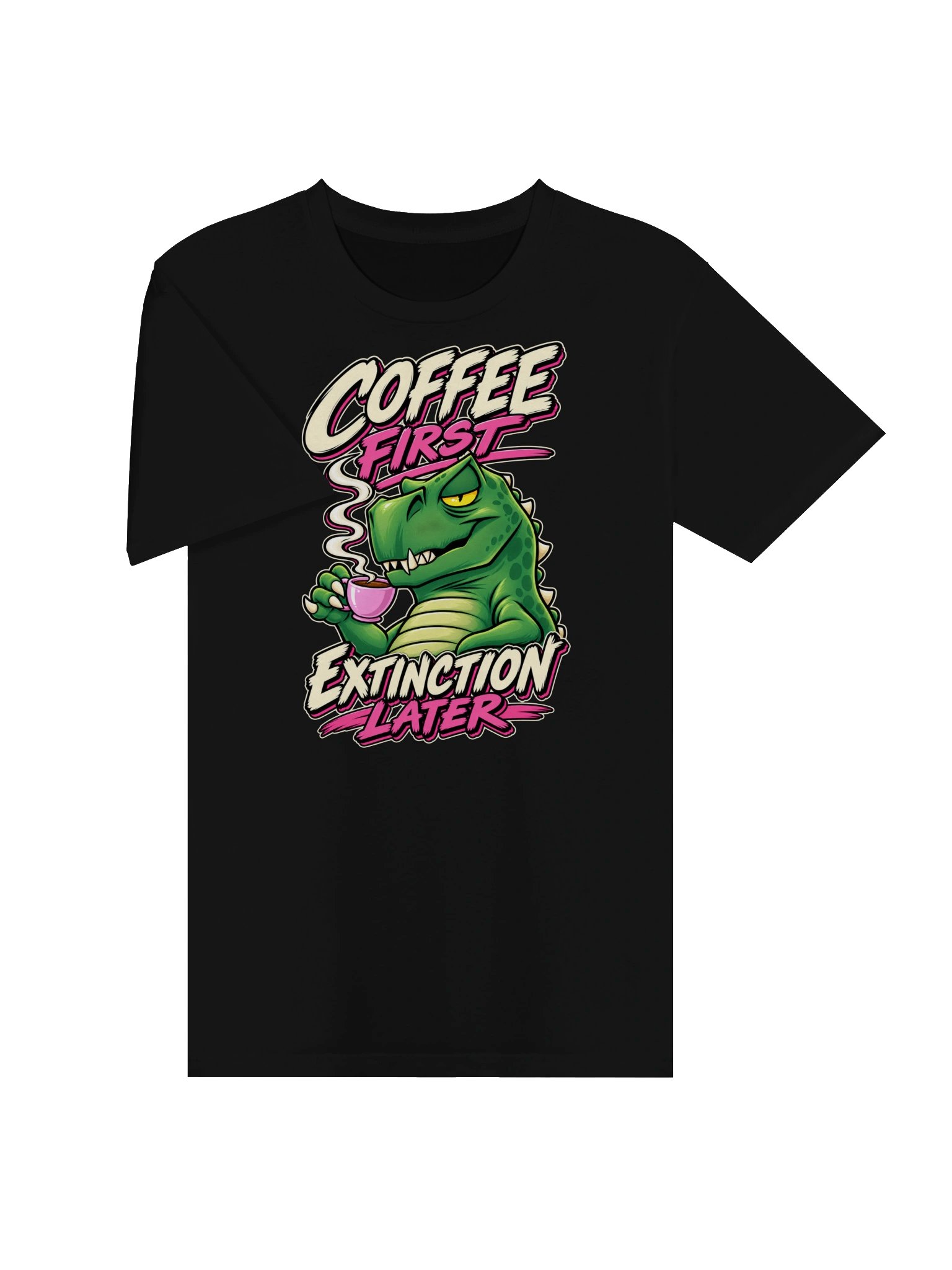 Coffee First – Extinction Later T-Shirt product image (11)