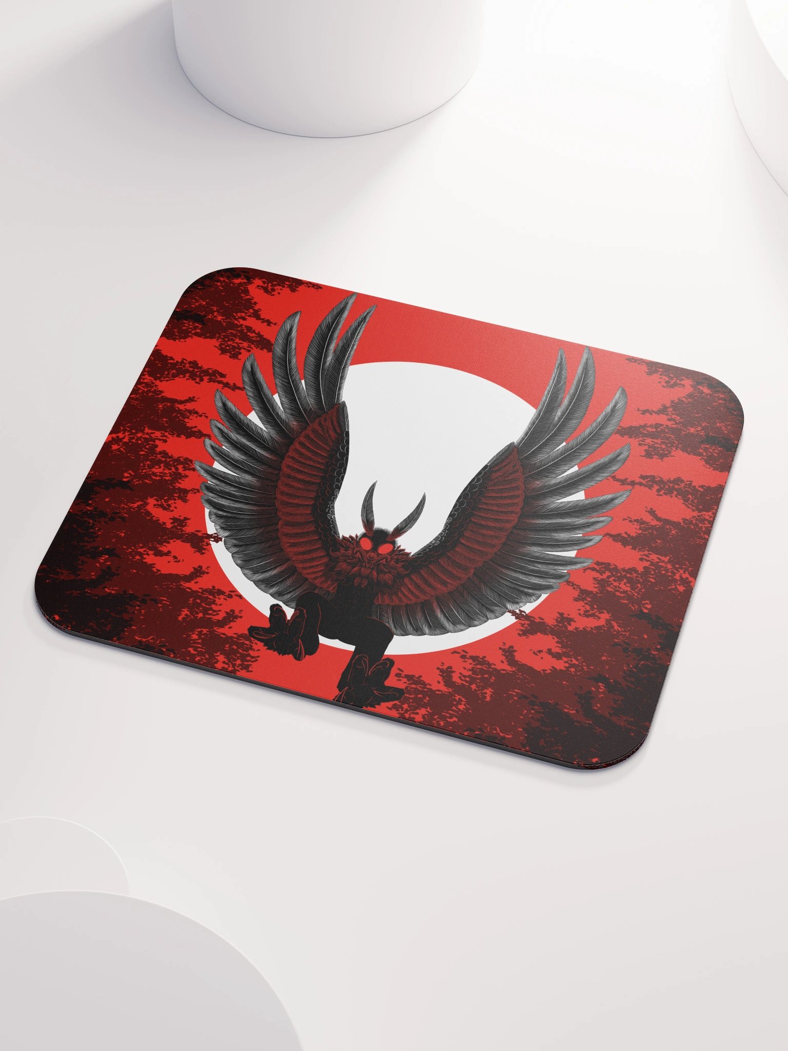 Mothman Moonrise Mouse Pad product image (3)