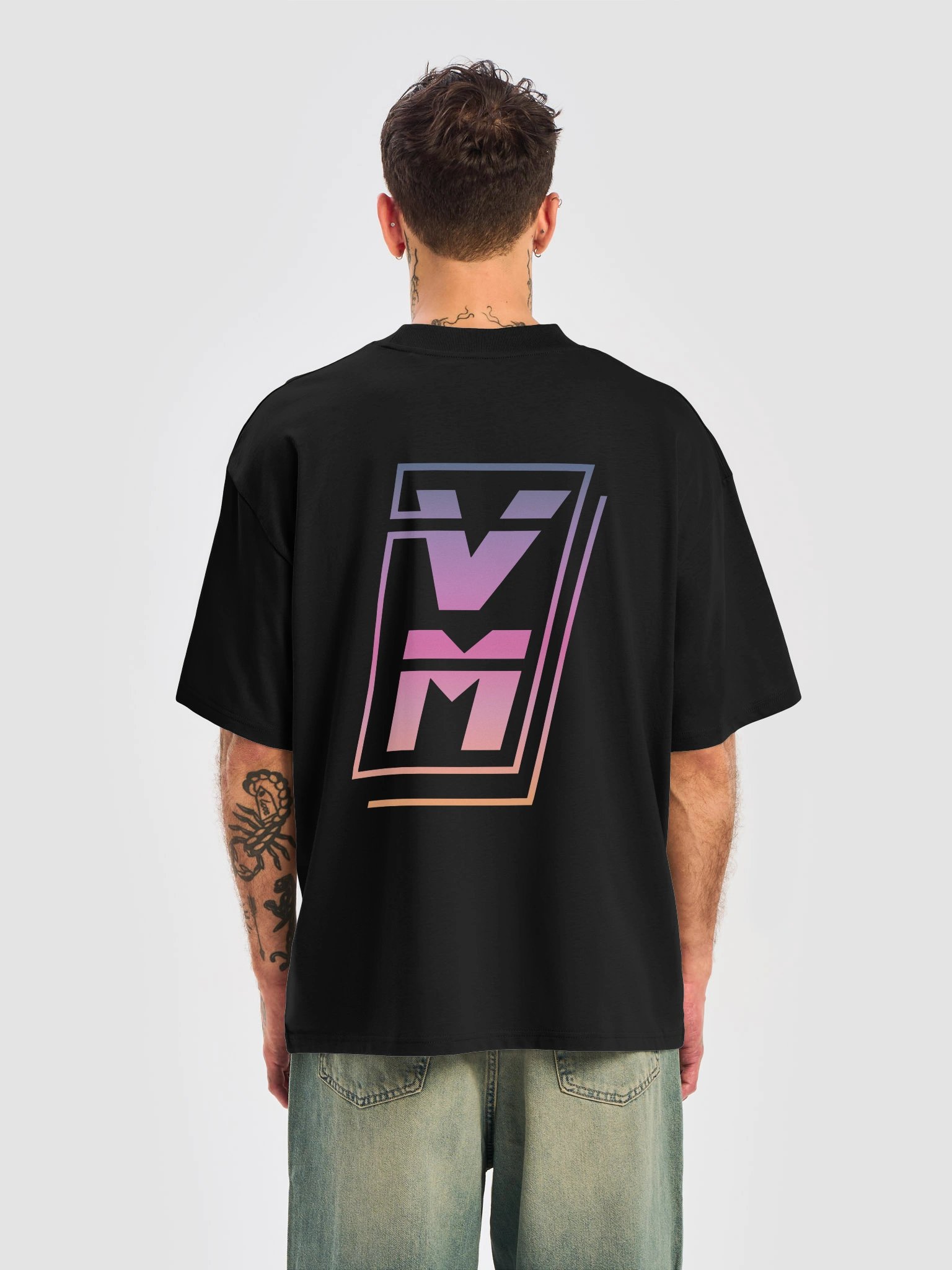 (VI)newood Motors Oversized T Shirt product image (6)