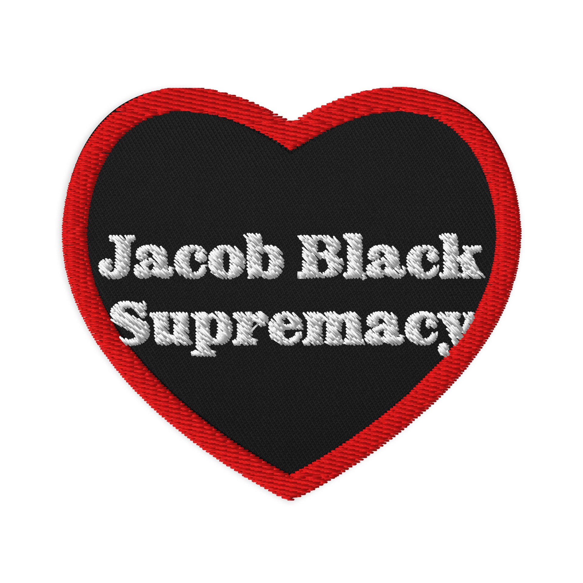 "Jacob Black Supremacy" Embroidered Patch product image (1)