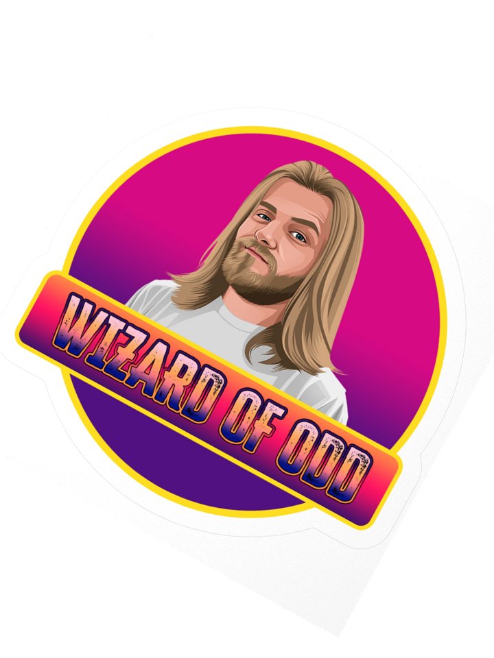Wizard of Odd Stickers product image (3)