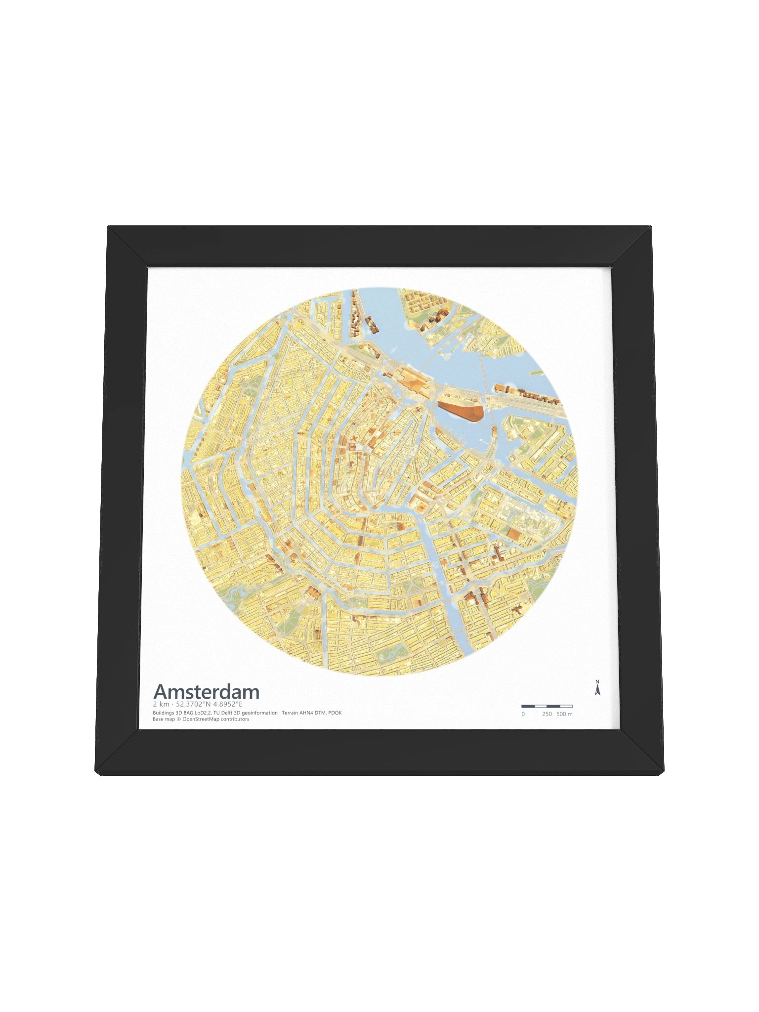 Amsterdam: 3D City Map product image (35)