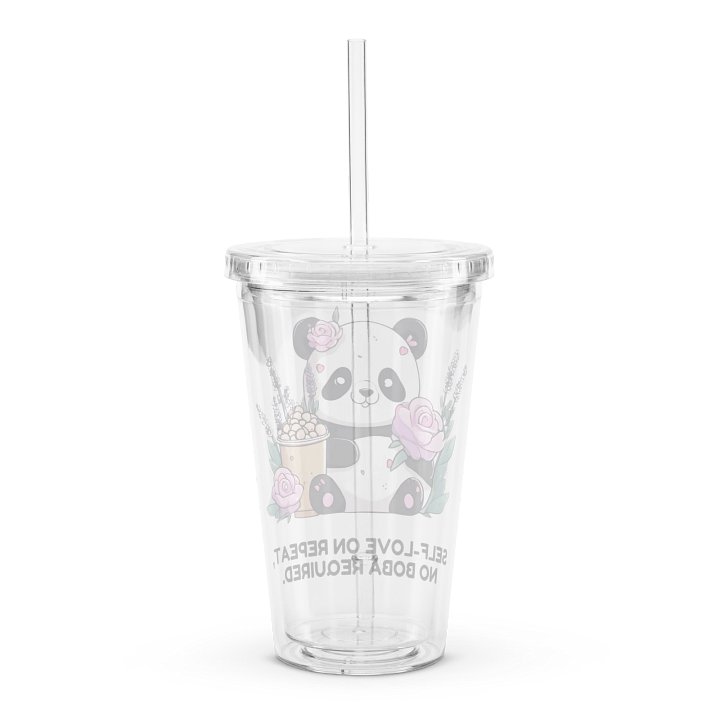 Whimsical Panda Bubble Tea Tumbler product image (2)