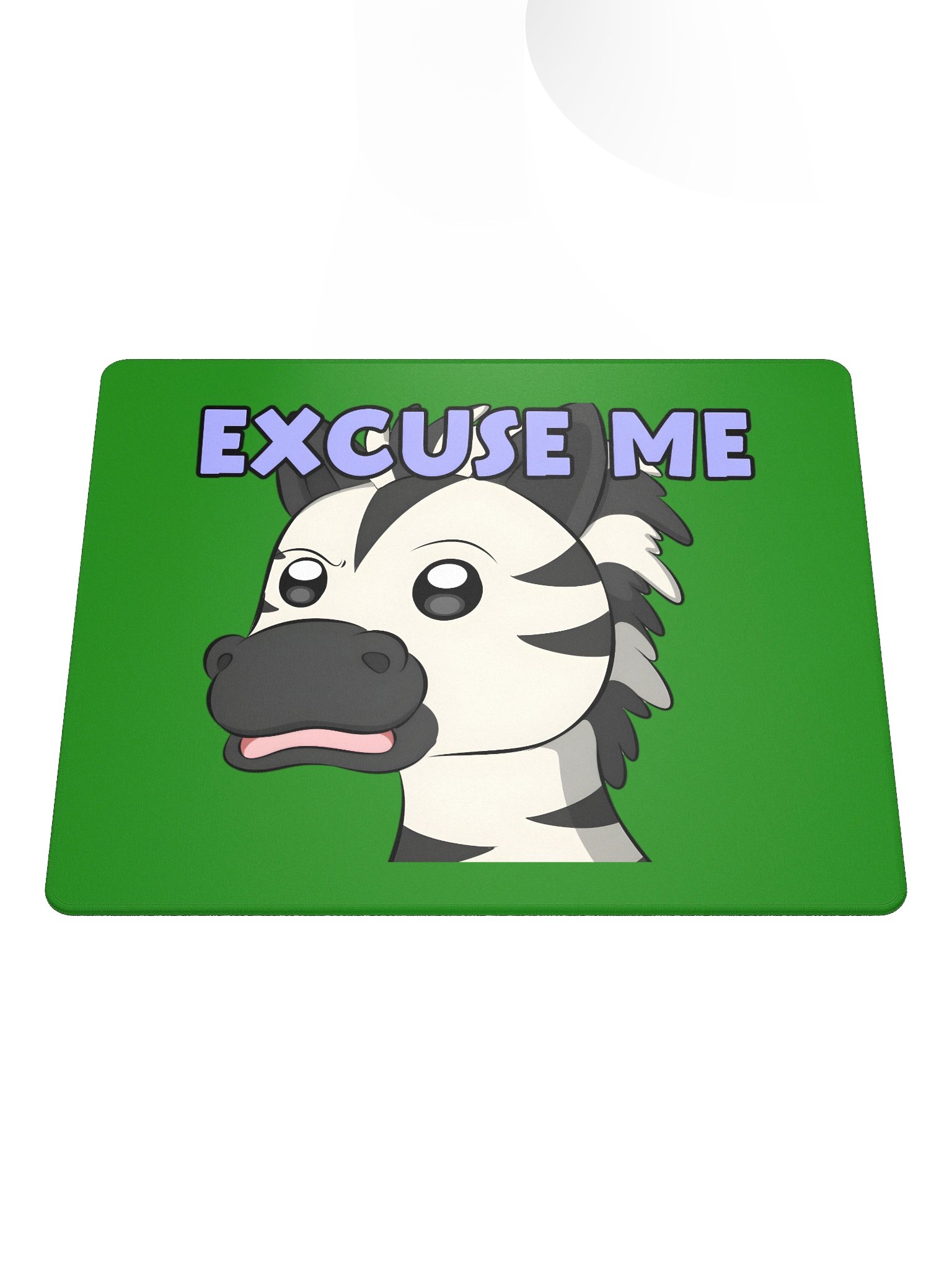 Excuse Me Zebra Gaming Mouse Pad product image (1)