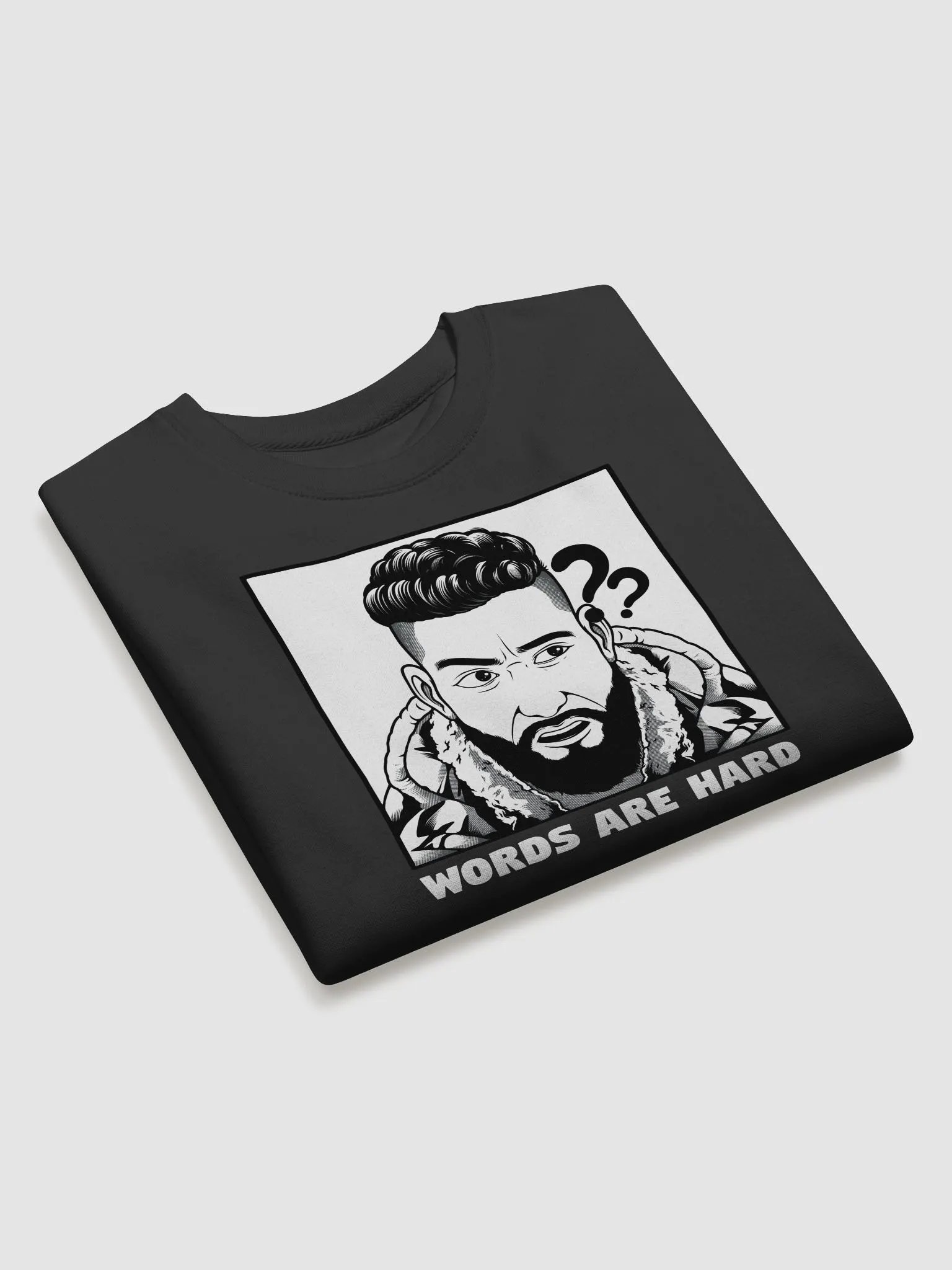 [Limited Edition] Words are hard Sweater (Front Design) product image (3)
