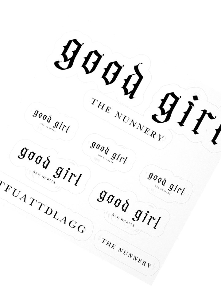 Good Girl Stickers product image (2)