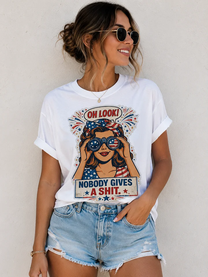 Oh Look, Nobody Gives a Shit Tee product image (1)