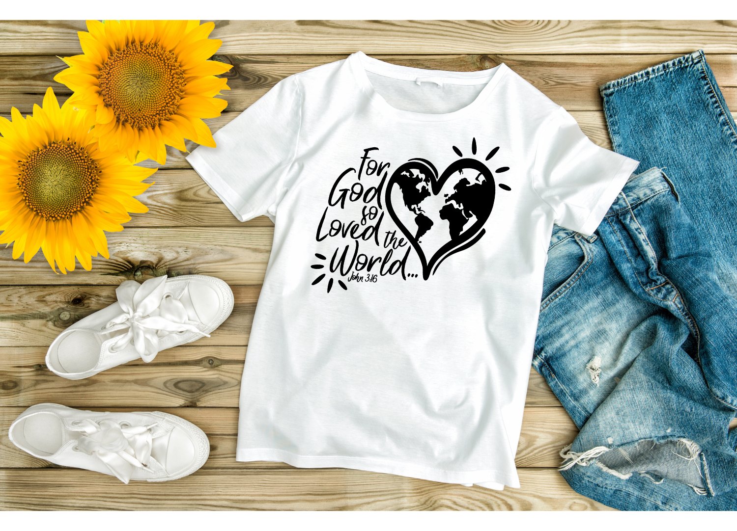 John 3:16 Comfort Tee product image (1)