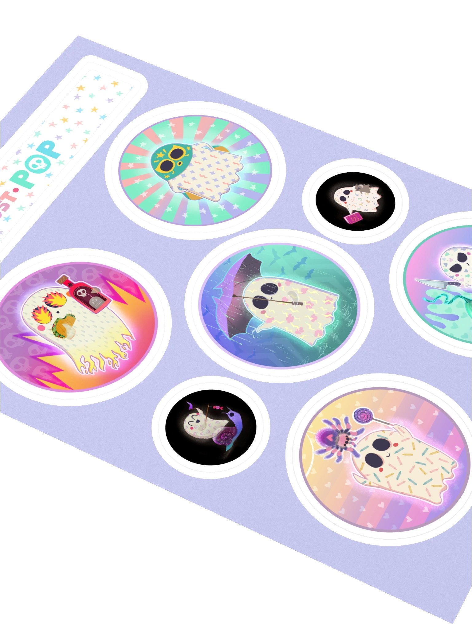 Ghost Pop Sticker Sheet #1 product image (2)