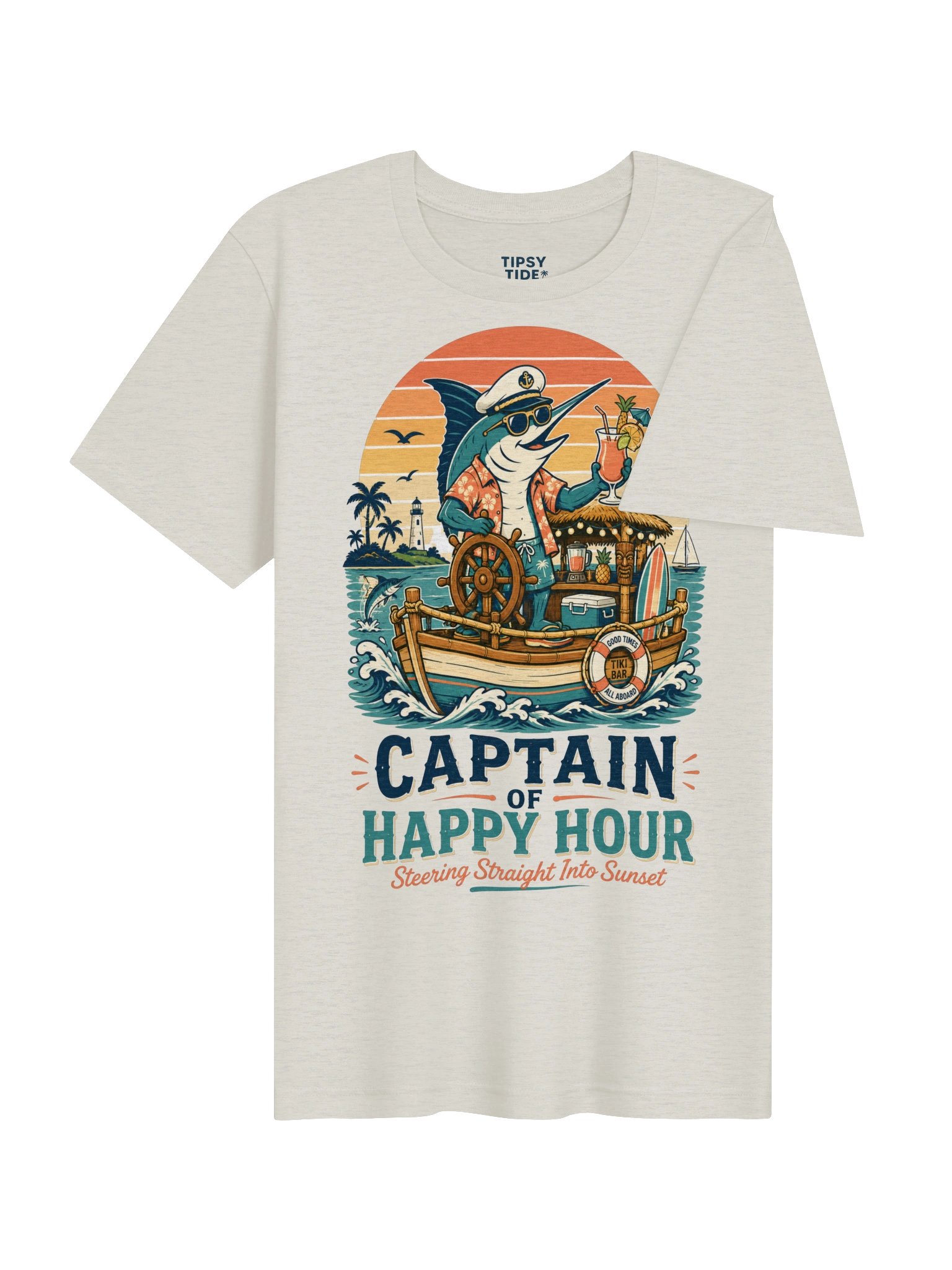 Captain of Happy Hour Tee product image (5)
