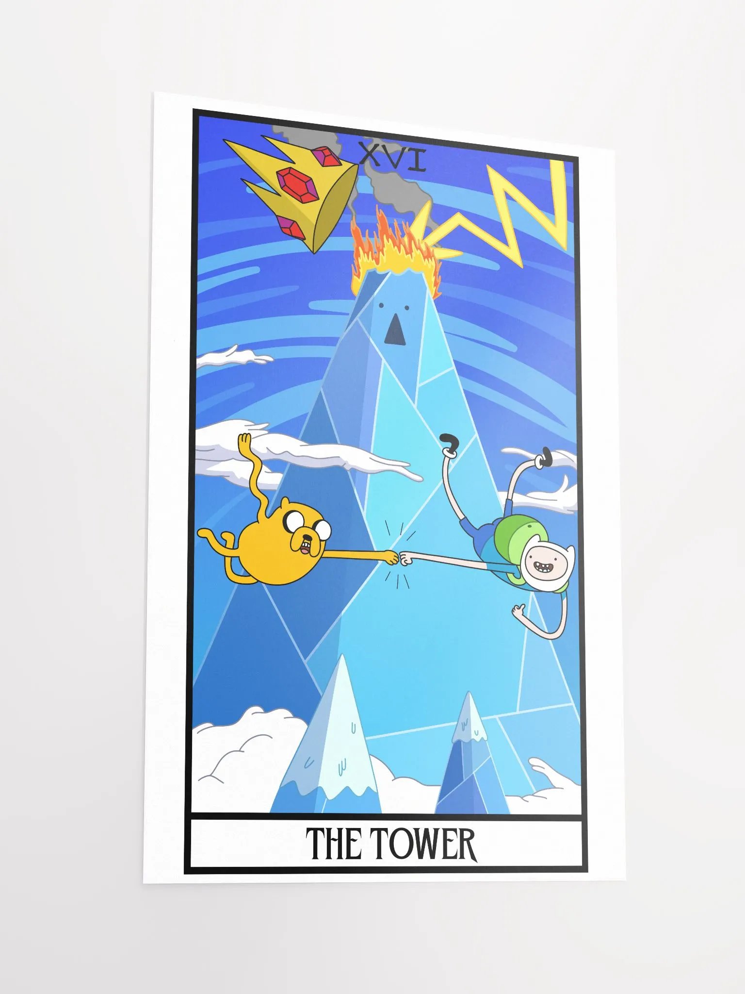 The Tower Tarot Print/Poster product image (2)