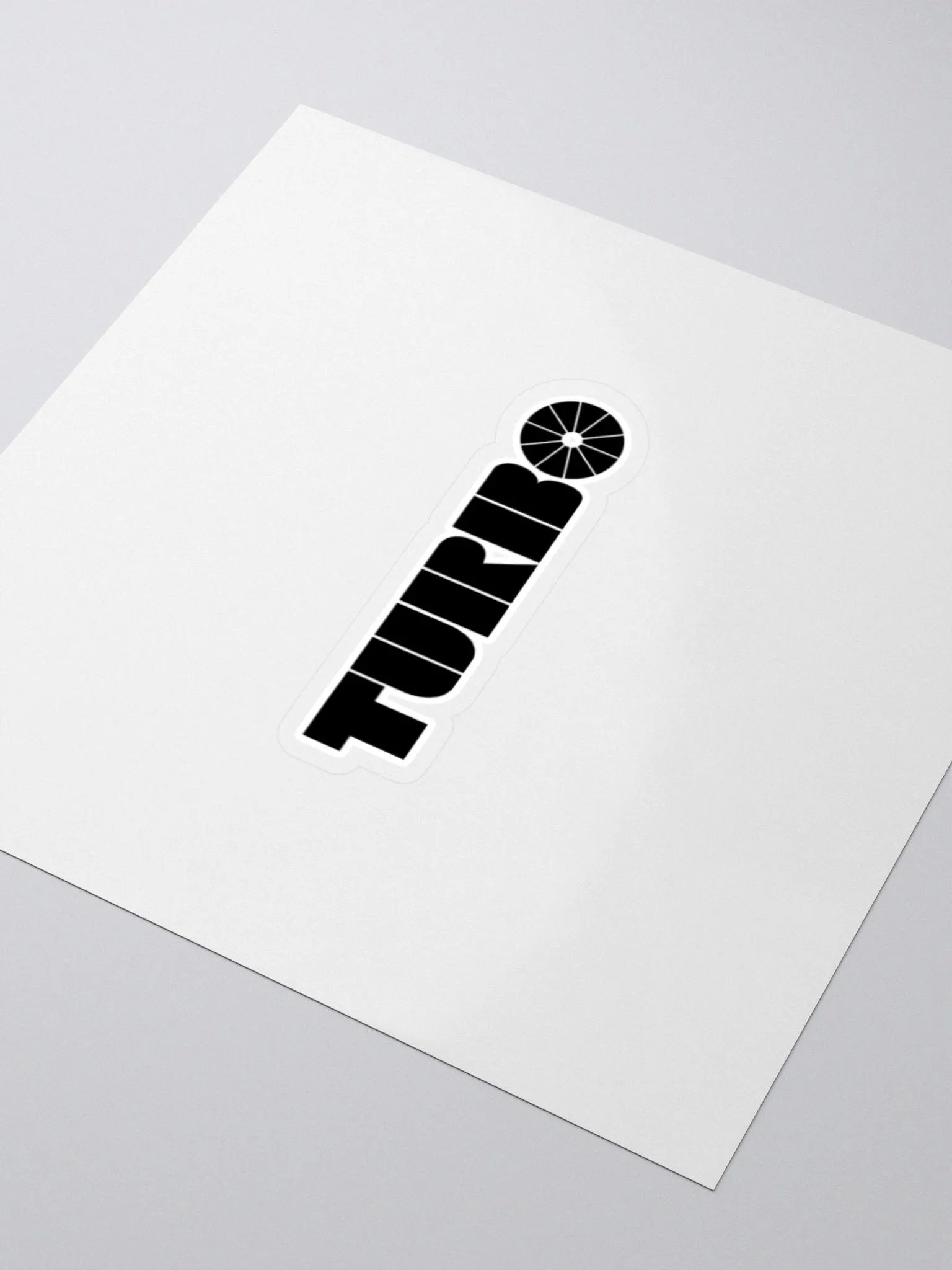 TURBO Wheel Kiss Cut Stickers product image (3)