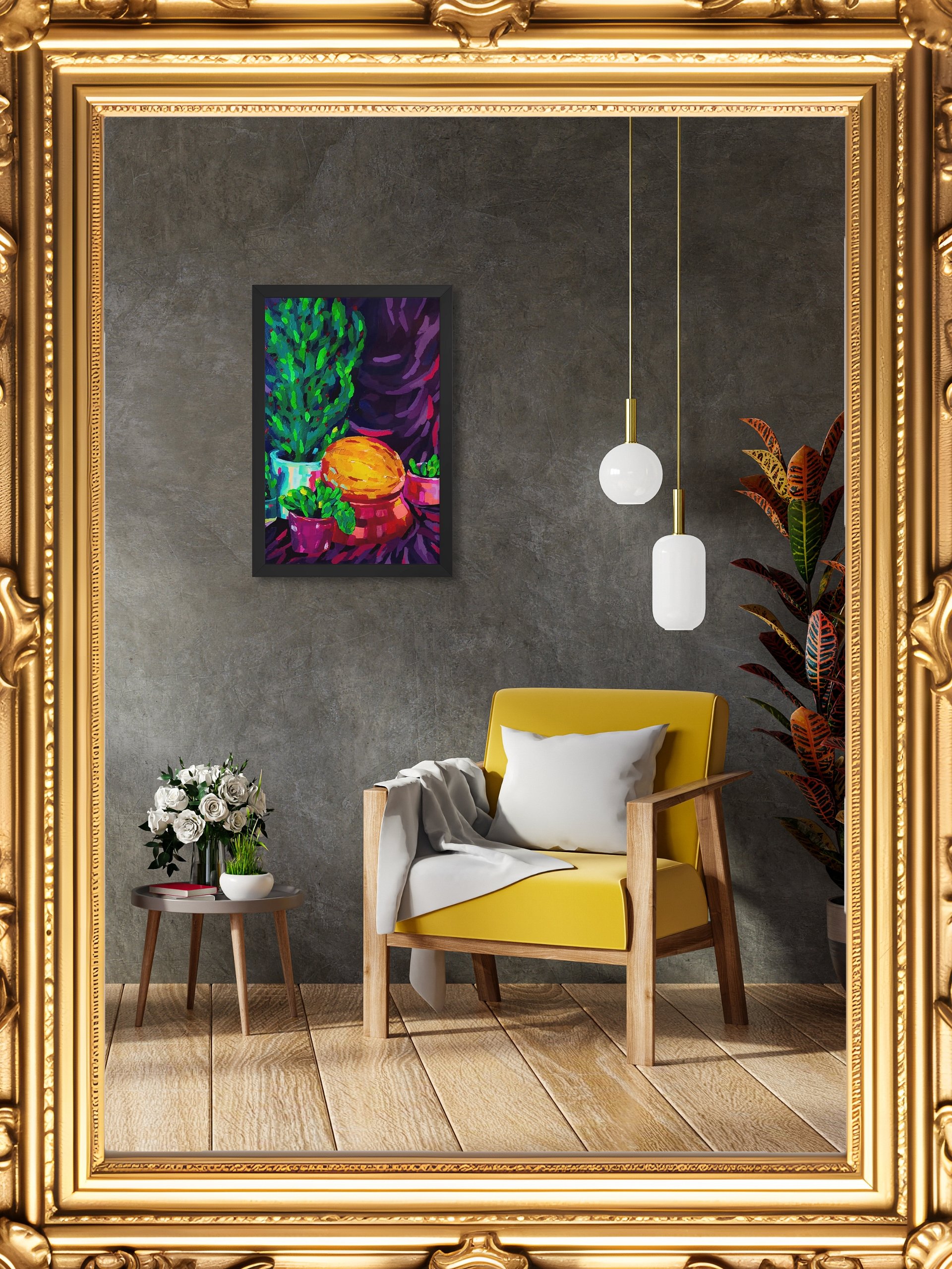 Eclectic Garden Framed Print product image (2)