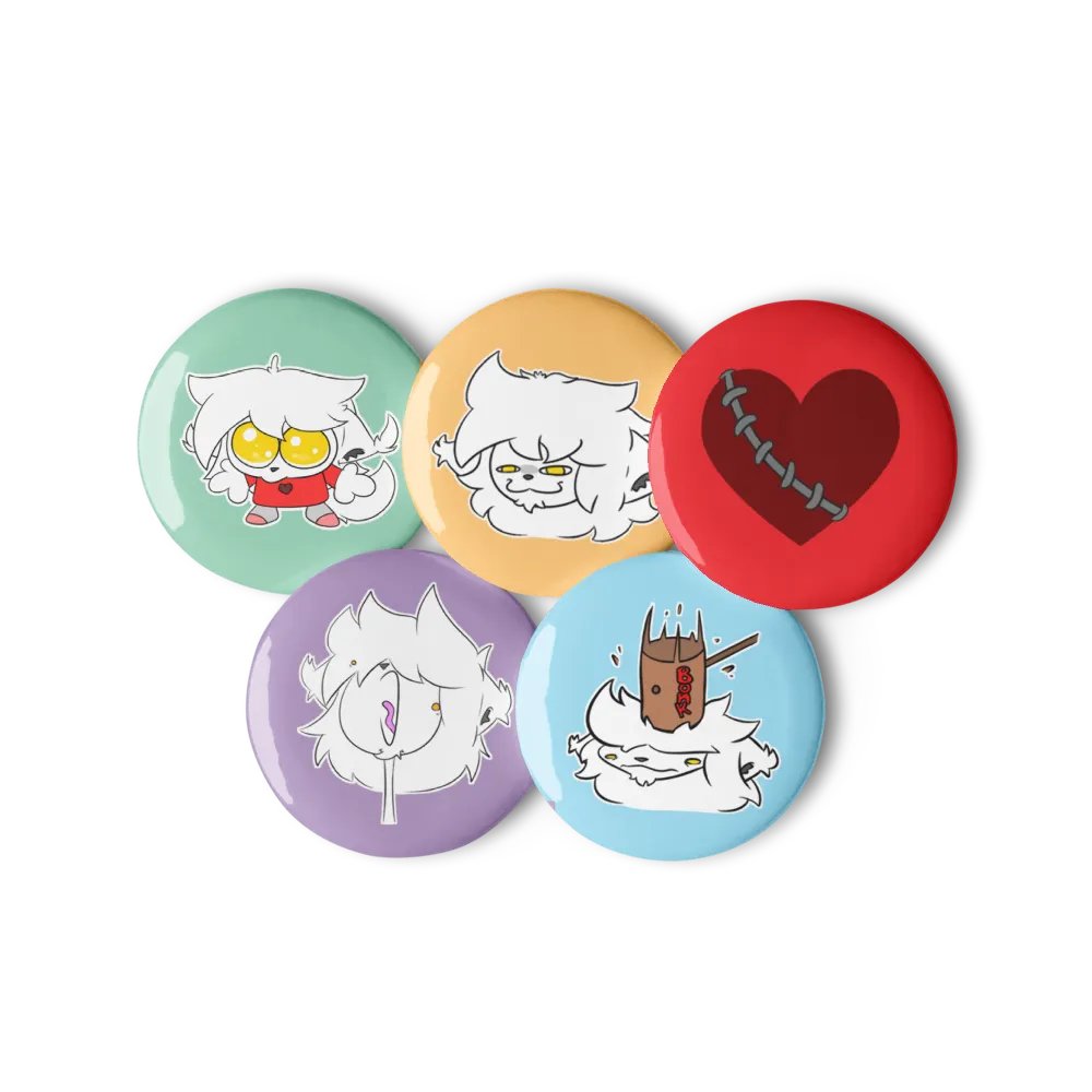 Floof Pins Set #1 product image (3)