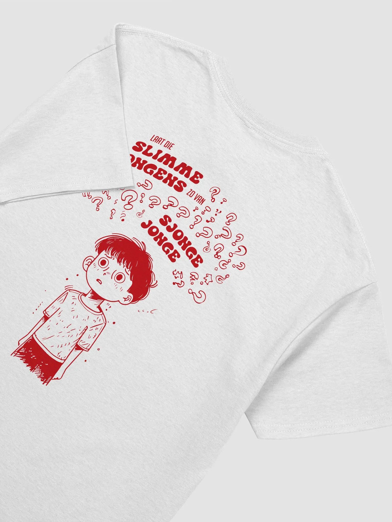 Sjonge Jonge- Regular T-Shirt - wit product image (1)