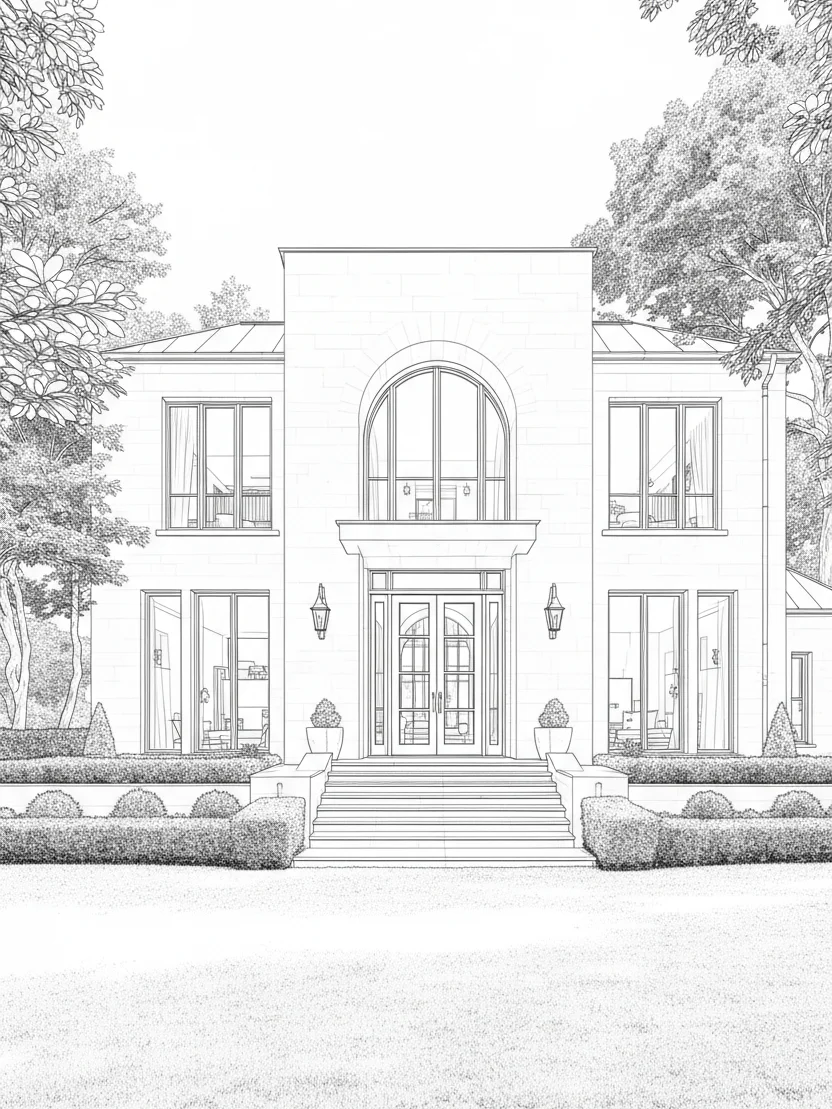 Arabic House coloring book product image (5)