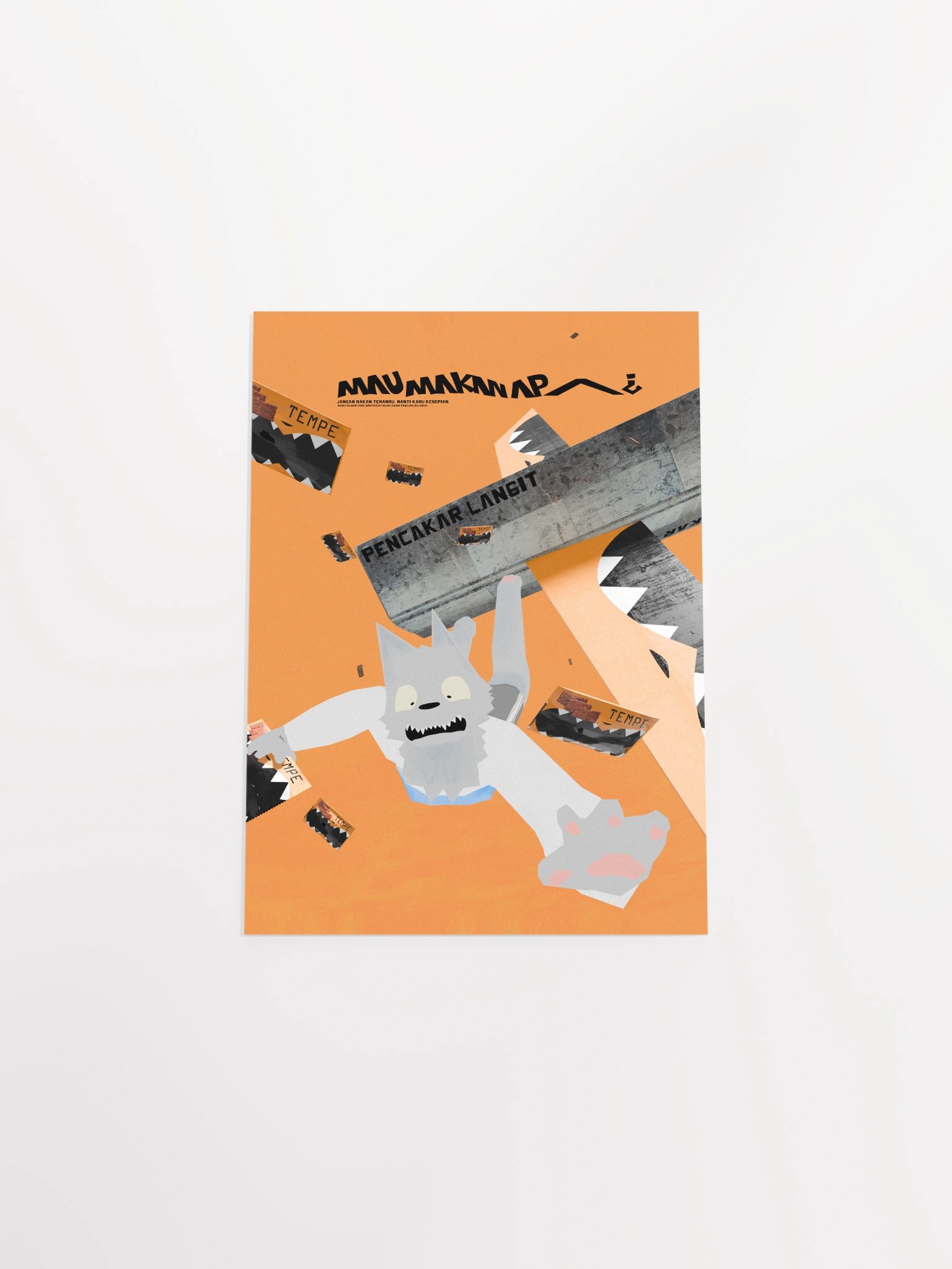 MMA | Gix Falling Poster (Paper) product image (5)