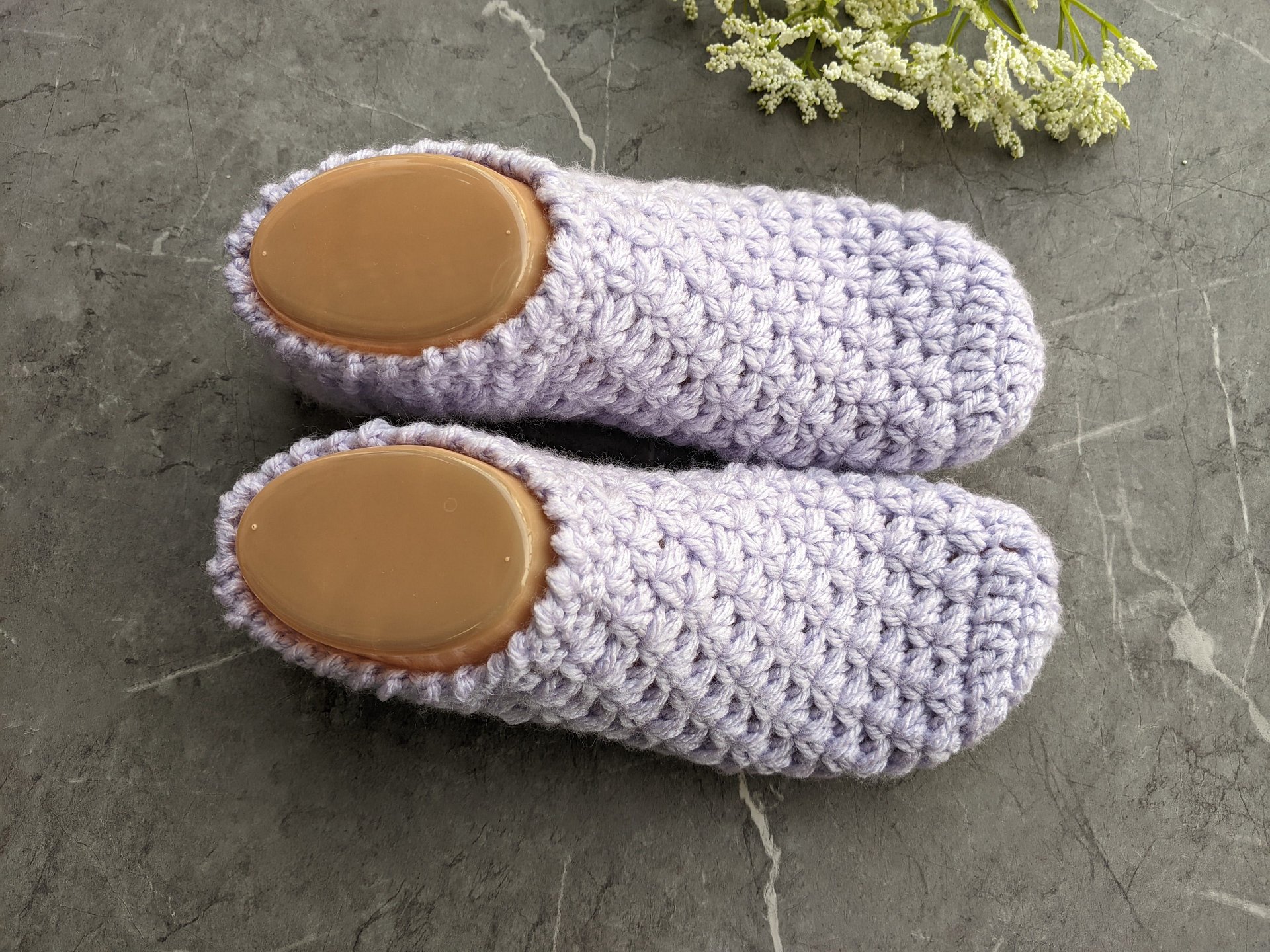 Crochet Soft House Slippers Pattern product image (4)