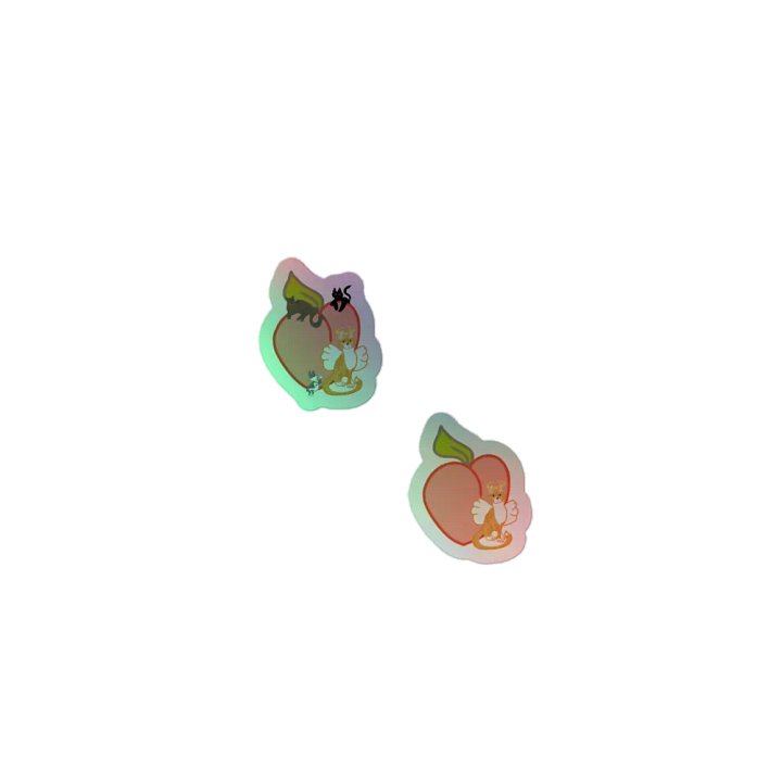 Angel Tigg ~ Holographic Sticker Sheet product image (1)