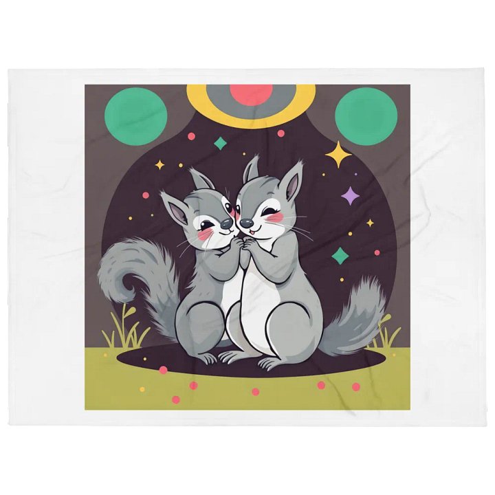 squirrel love blanket product image (1)