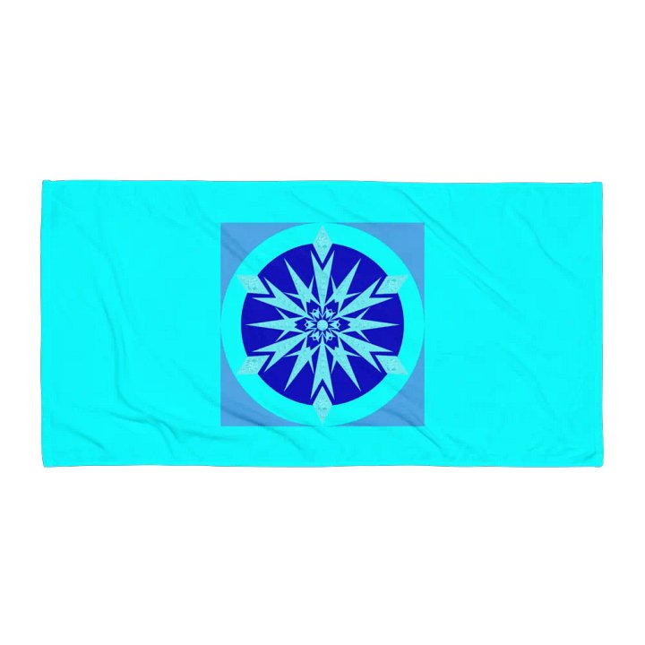 snowflake Sublimated Towel product image (1)