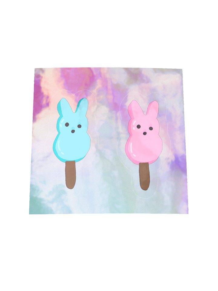 Bunny Icecream Bar Stickers product image (1)