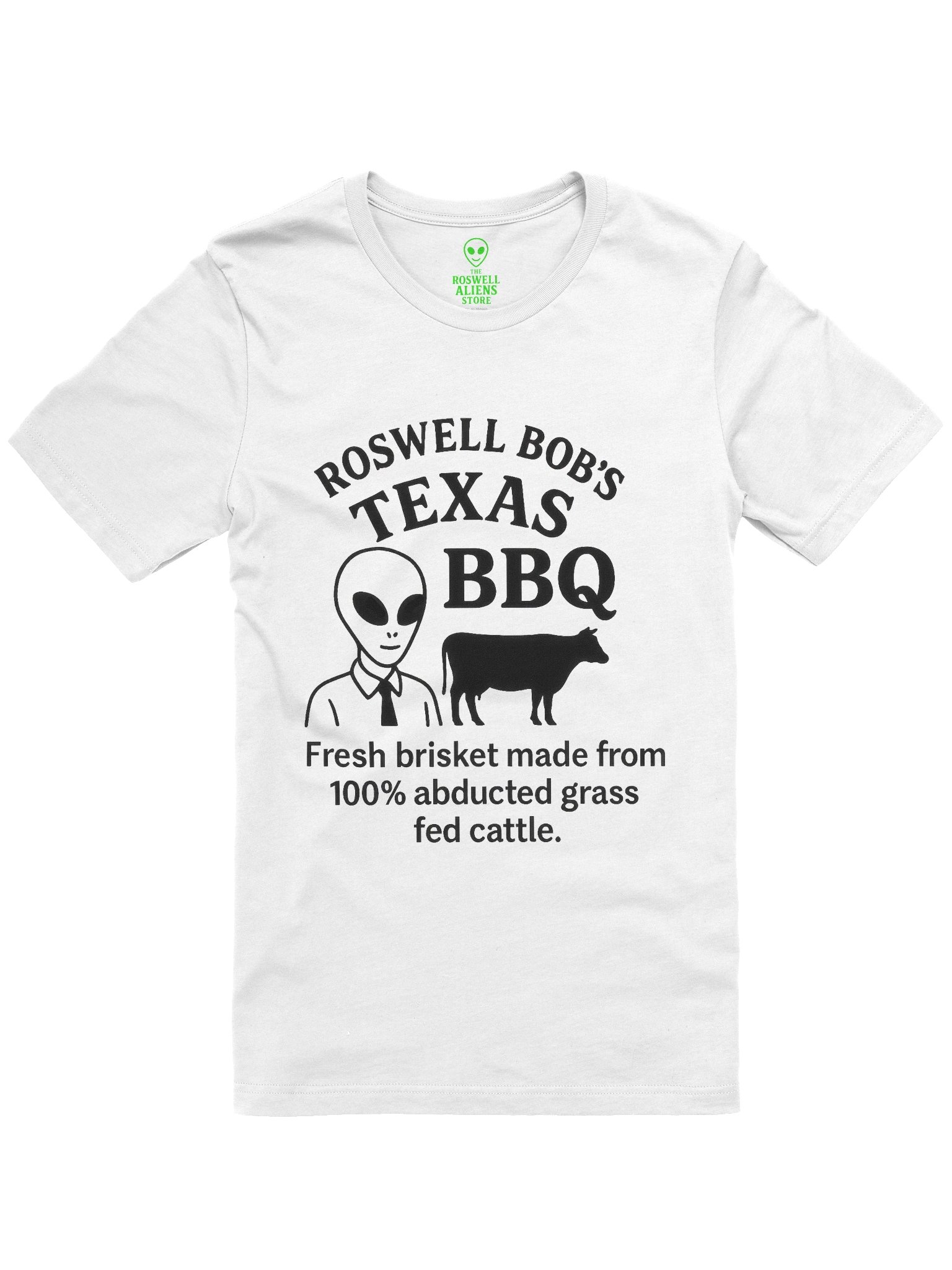 Roswell Bob's Texas BBQ T-Shirt product image (1)