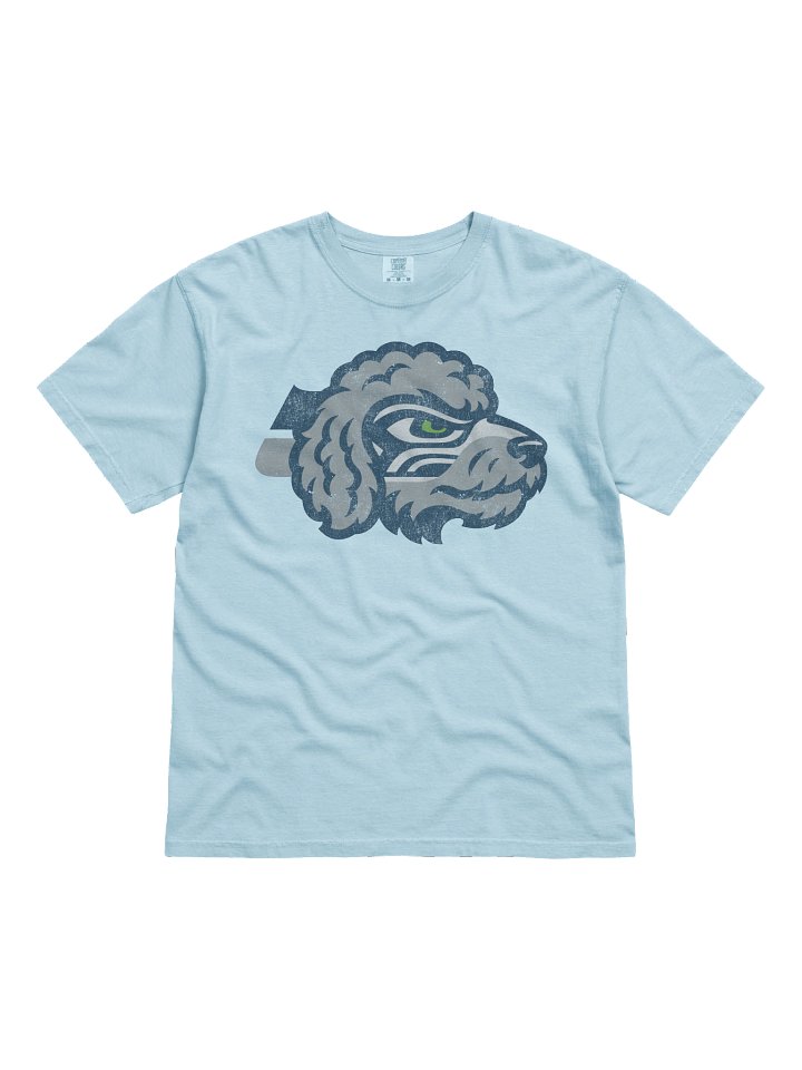 Vintage Fased Style Football dood Comfort Colors Garment-Dyed Heavyweight T-Shirt product image (4)