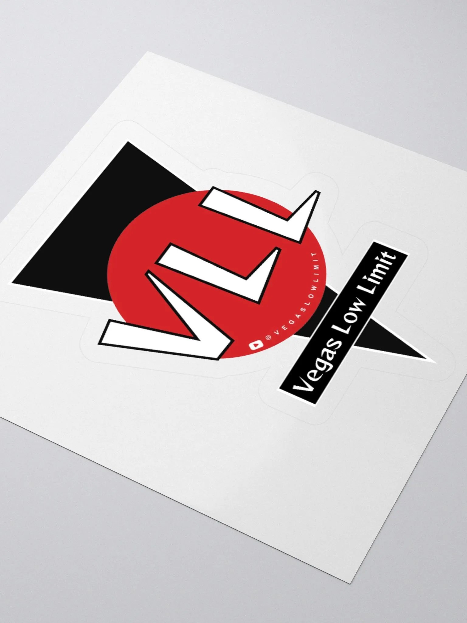 VLL Logo Kiss Cut Stickers product image (1)
