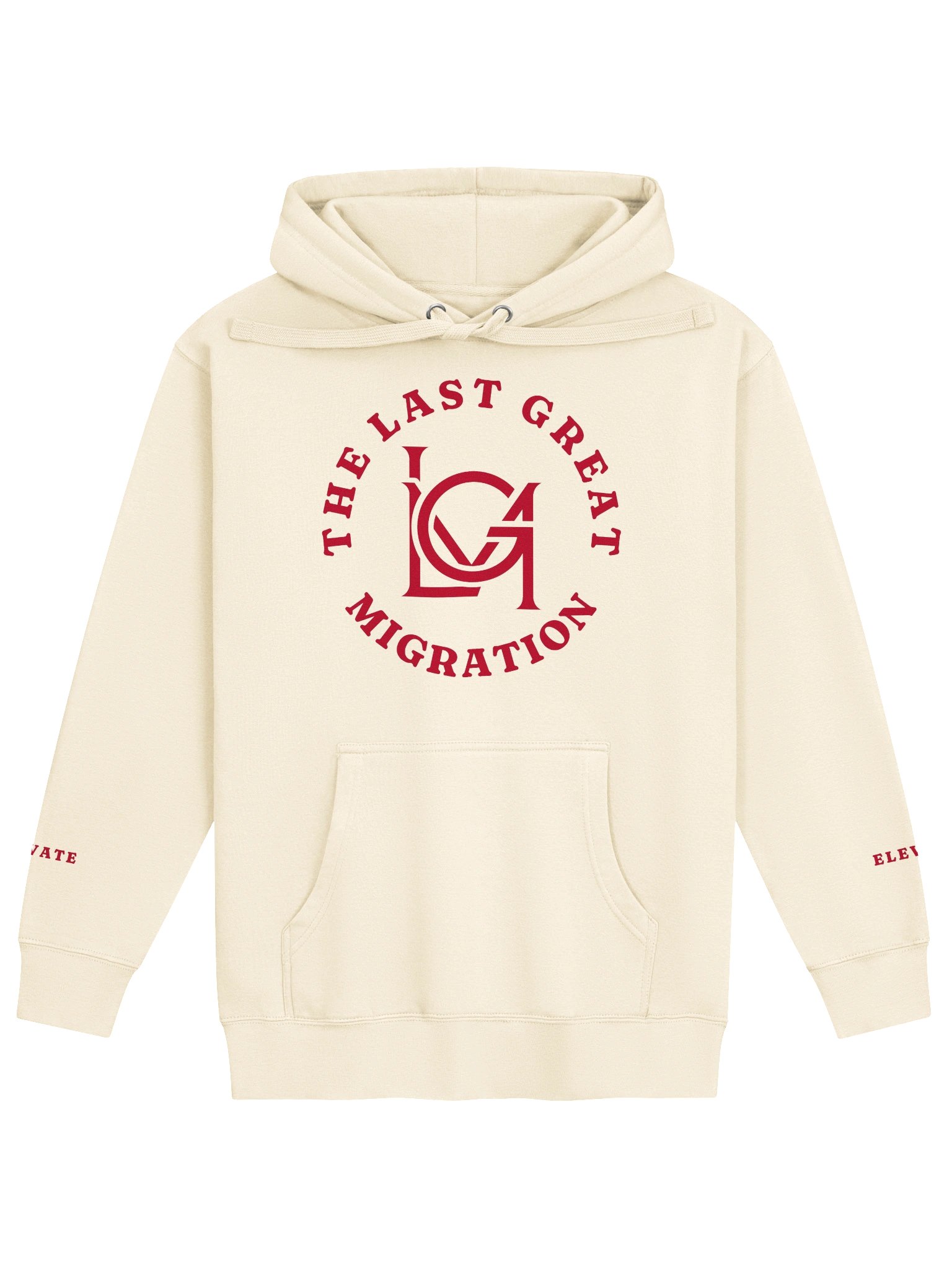 The Elevation Hoodie (Red LG, Unisex) product image (49)