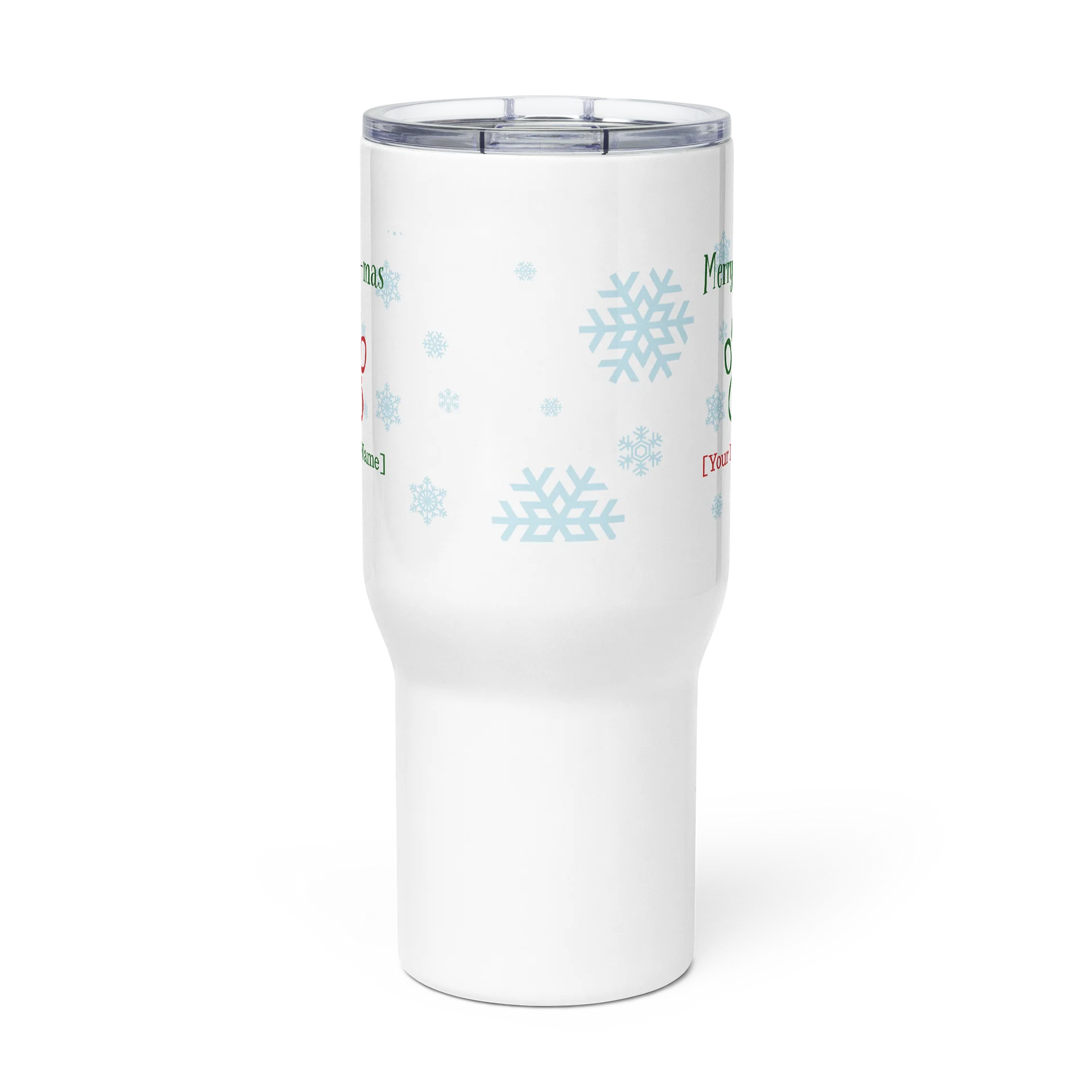Christmas dog custom name Travel Mug-Email for custom order product image (2)