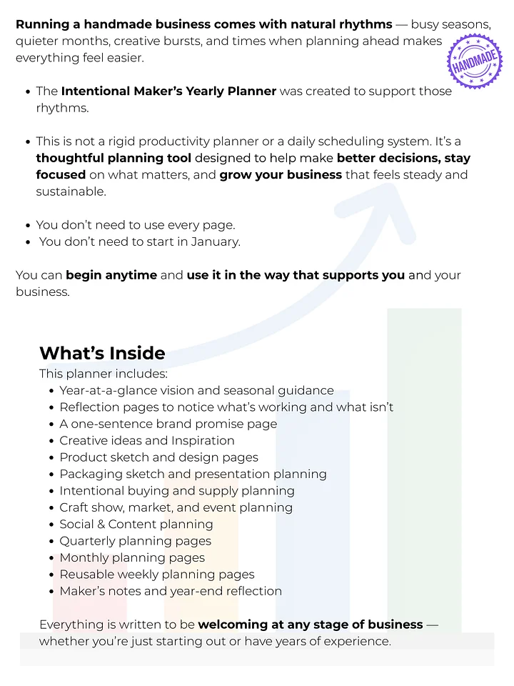 Yearly Maker's Planner product image (2)