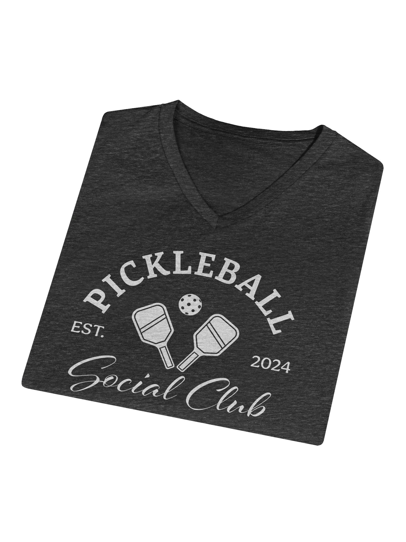 PickleBall Social Club V-Neck Tee Womens product image (3)