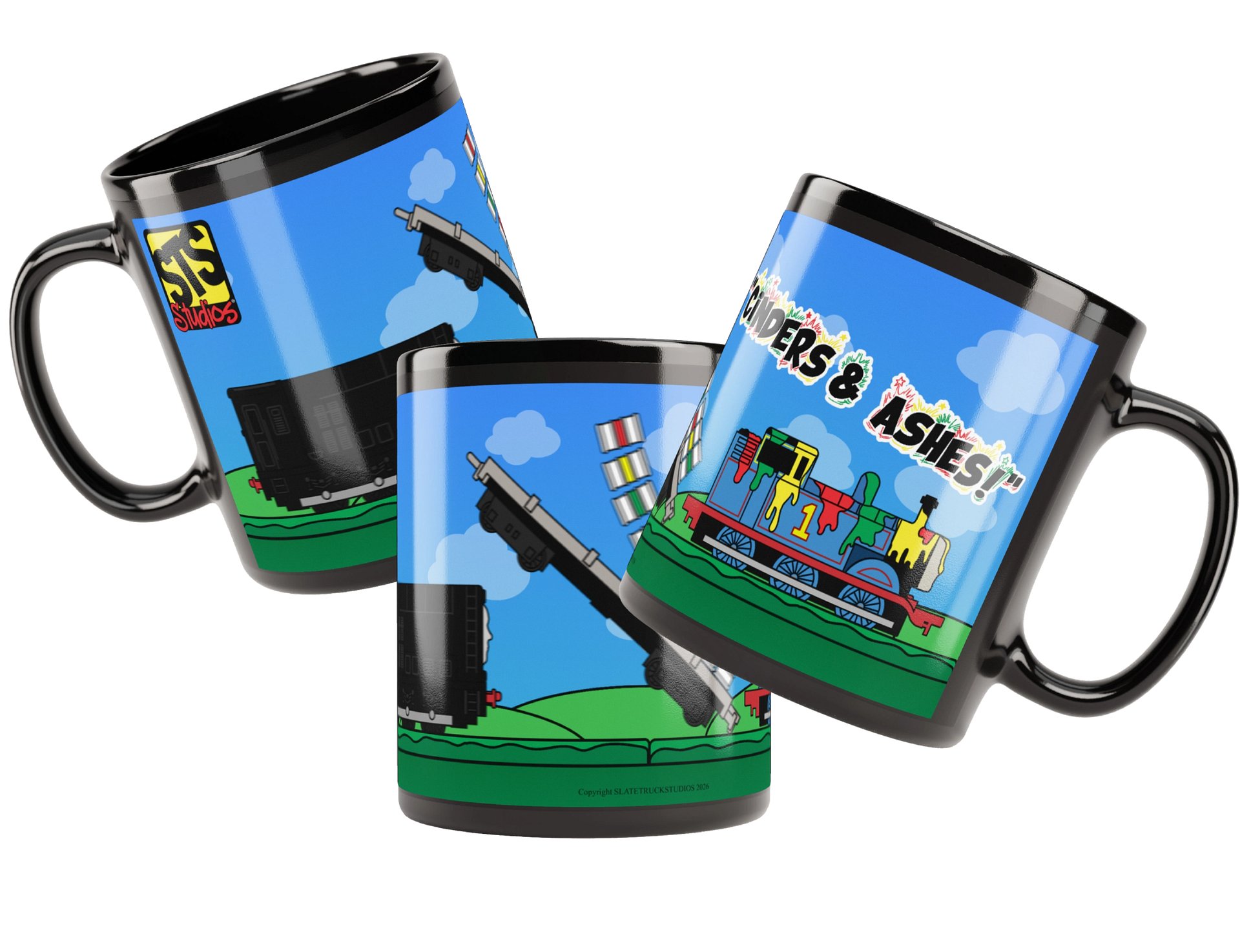 Calling All Engines! “Cinders & Ashes!” Mug product image (1)