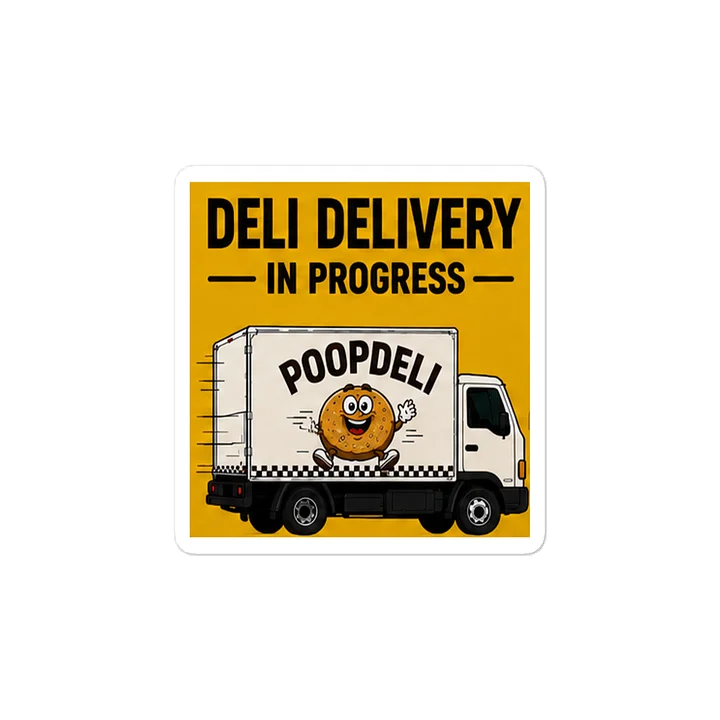 Poop Deli delivery sticker product image (2)