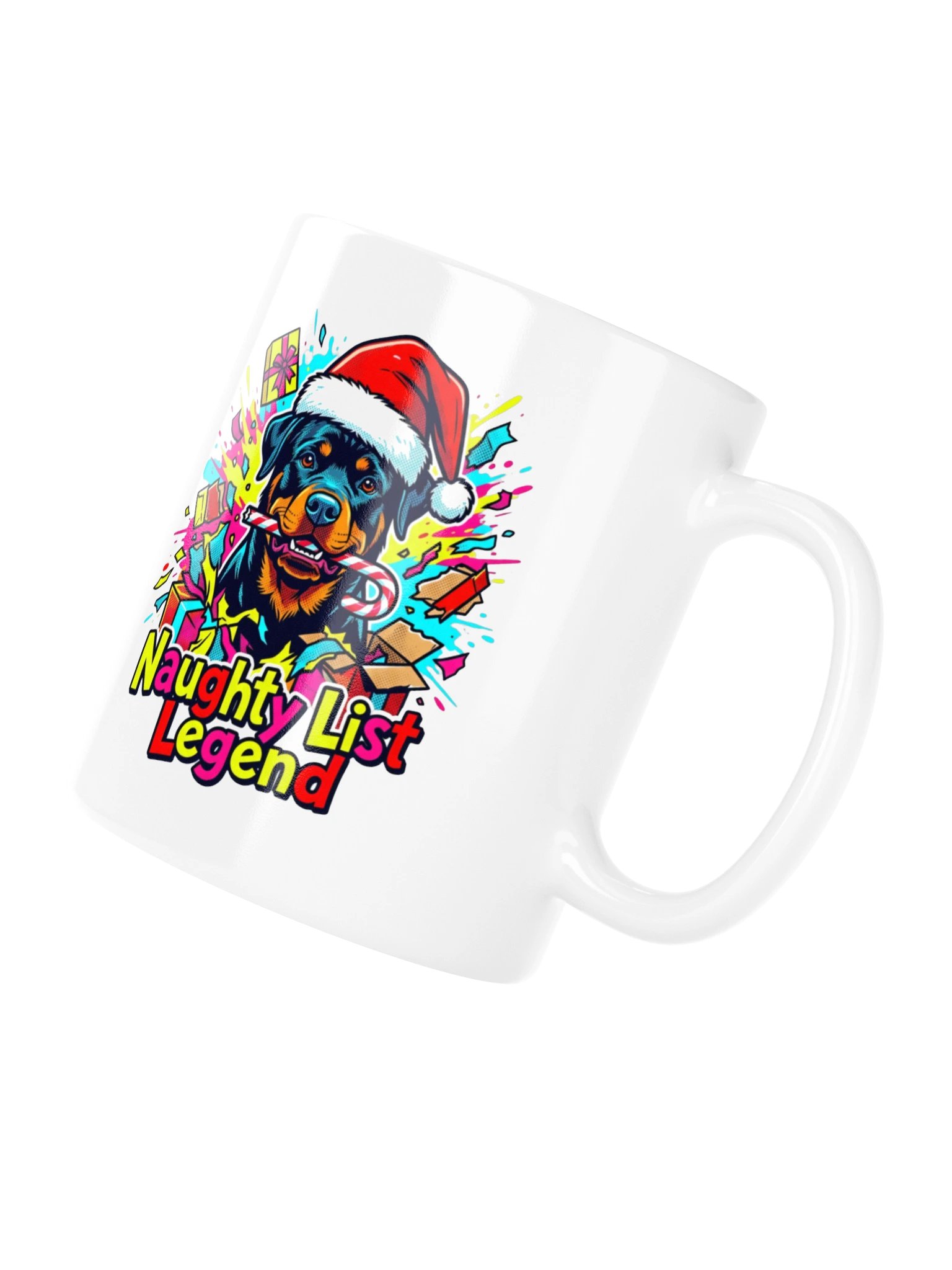 Naughty List Rottweiler Mug product image (4)